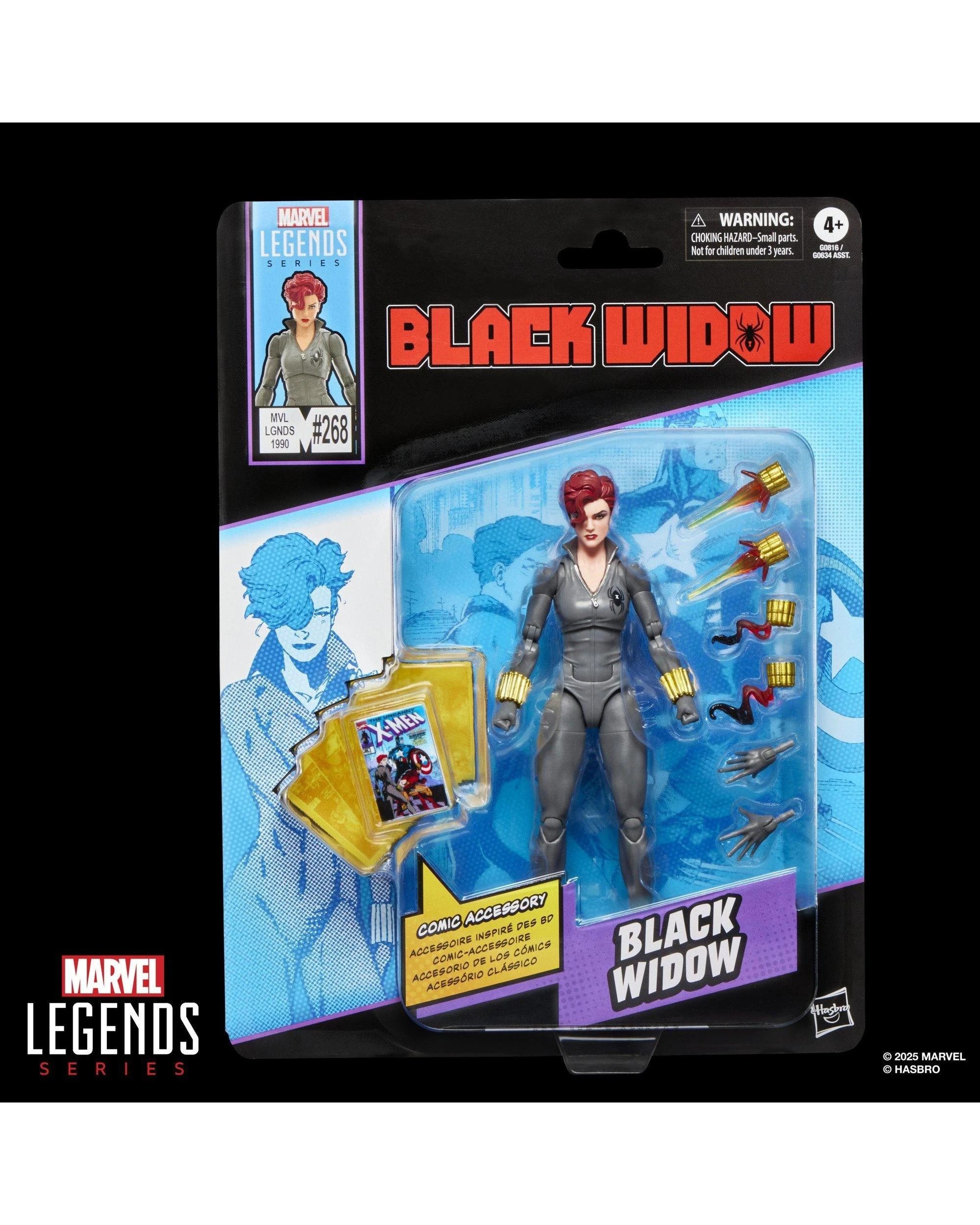 2 Marvel Legends Series Uncanny X-Men Black Widow Action Figure, 2 of 10