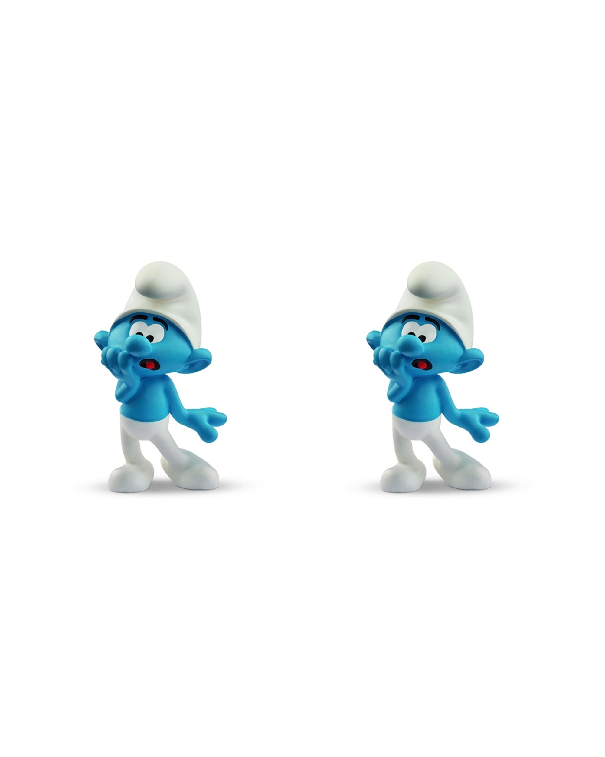 1 Schleich Scaredy Smurf Action Figure 2PK 2.1 Inch Kids Toy Ages 3-8 Pack - Blue, 1 of 3