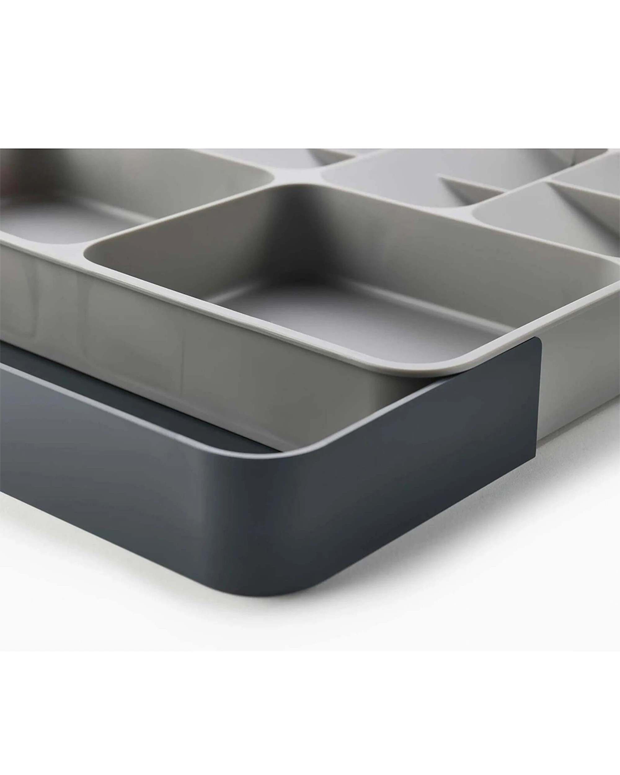 3 Joseph Joseph DrawerStore Expanding Cutlery Organiser Utensil Storage Drawer Tray Kitchen Organiser - Grey, 3 of 4