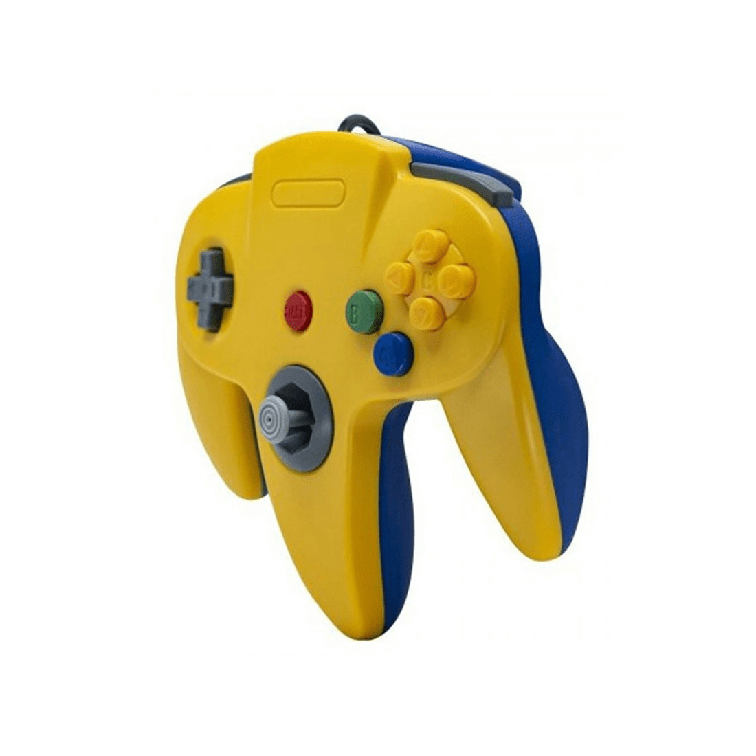 1 Nintendo 64 Controller Replica Retro Gaming Controller Collectors Gift - Yellow, 1 of 3