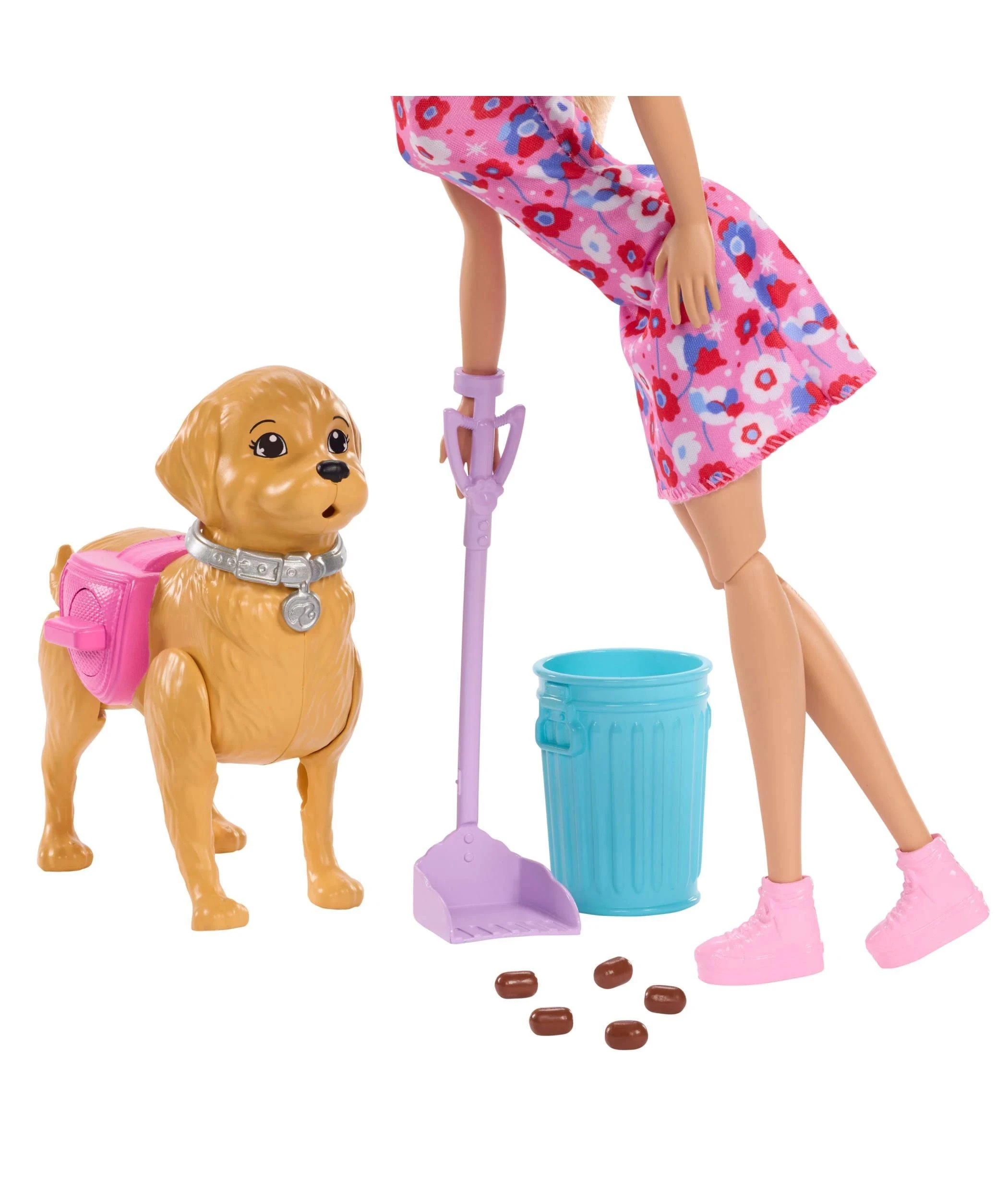 6 Barbie Malibu Walk & Potty Pup Toy Set - Multi, 6 of 6
