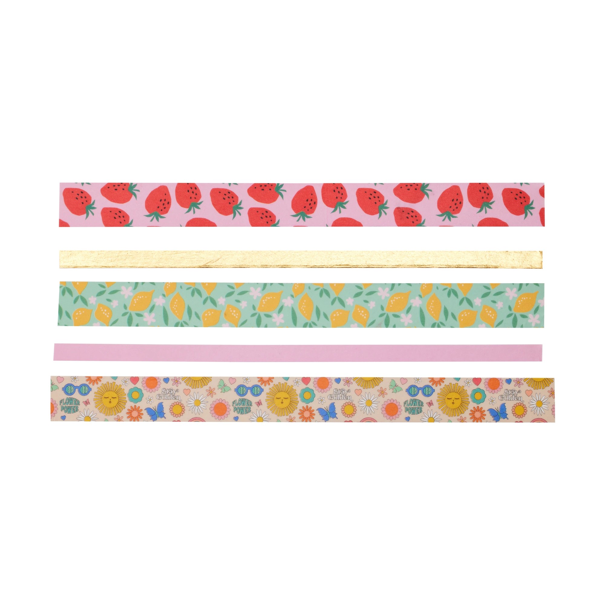 5 5 Pack Decorative Tapes - Fruit, 5 of 5
