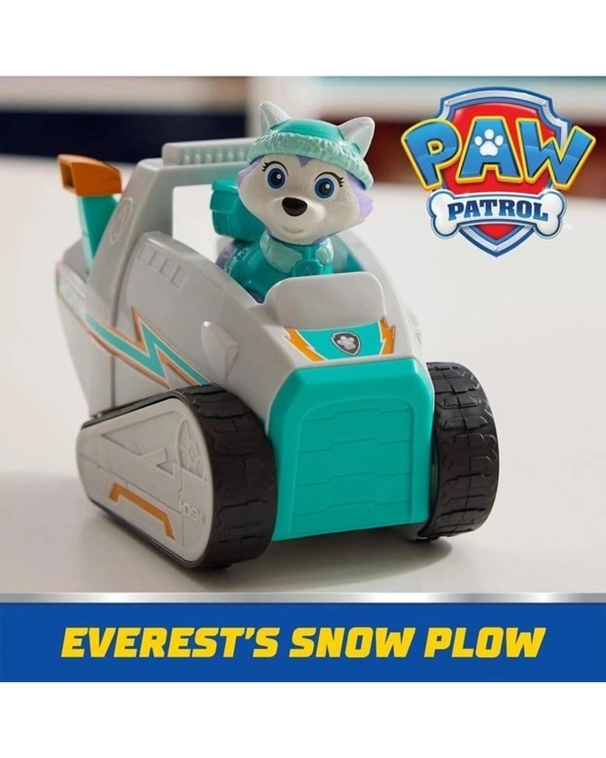 4 Paw Patrol Sustainable Basic Vehicle Everest Snow Plow, 4 of 7