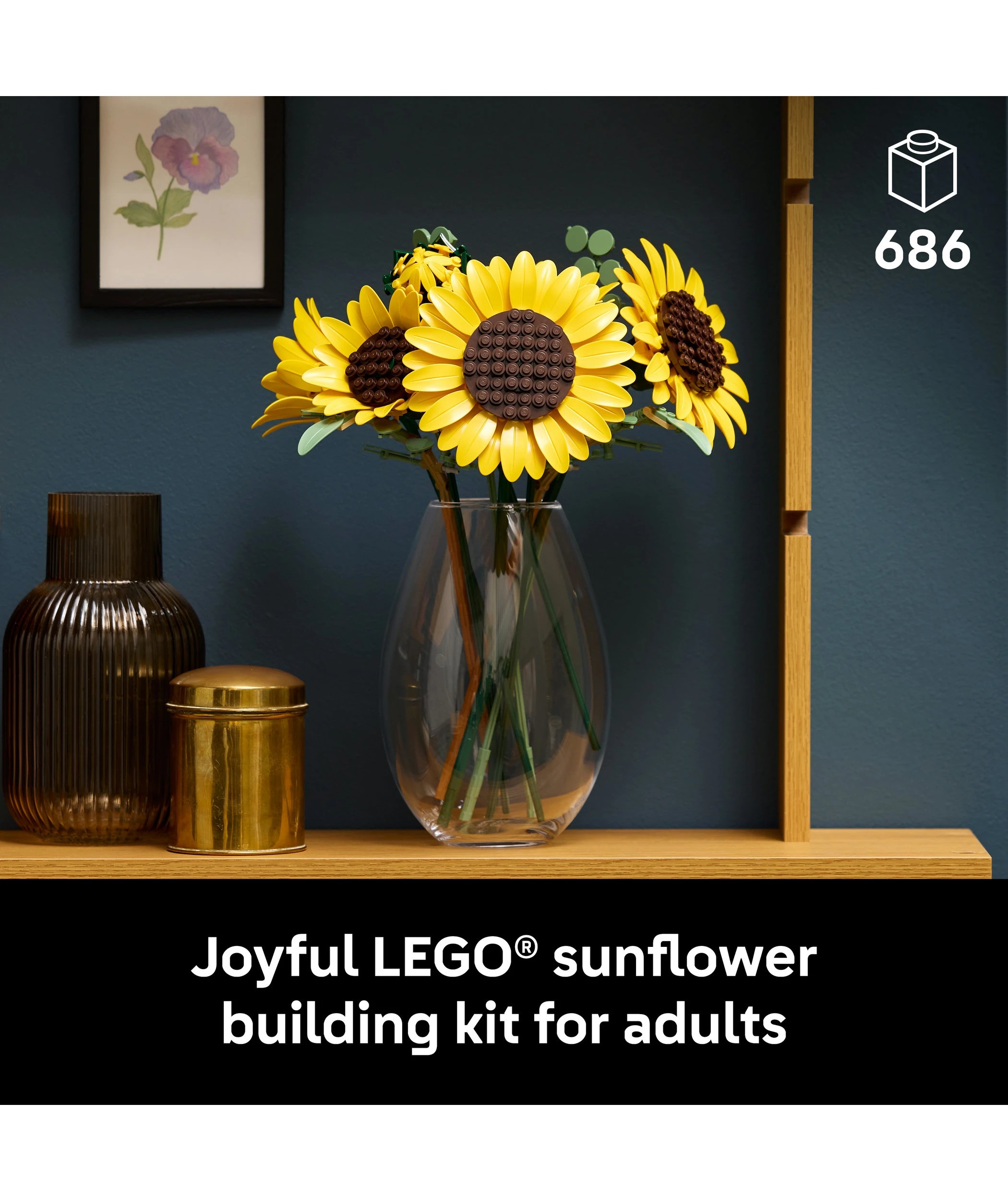 3 LEGO Botanicals Sunflower Bouquet 11502, 3 of 10