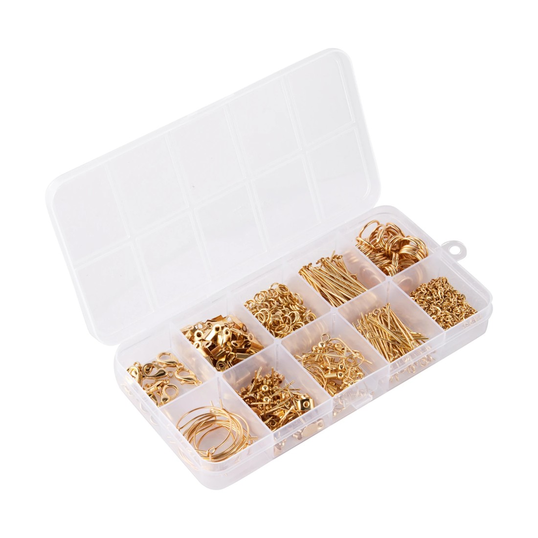 4 Jewellery Making Set - Gold Look, 4 of 8