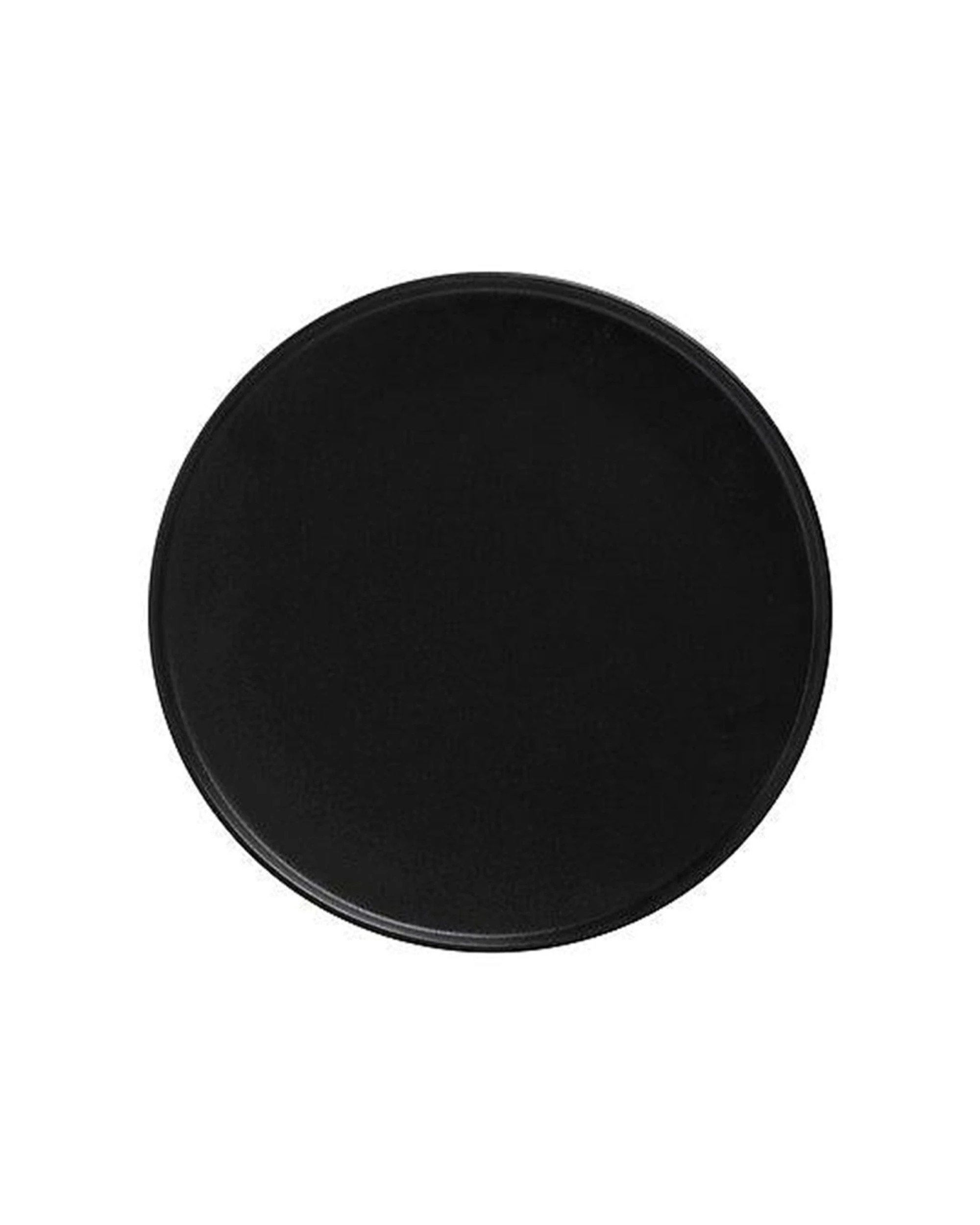 3 Maxwell & Williams 4x Caviar High Rim Plate Porcelain Set 21cm - Black, 3 of 3