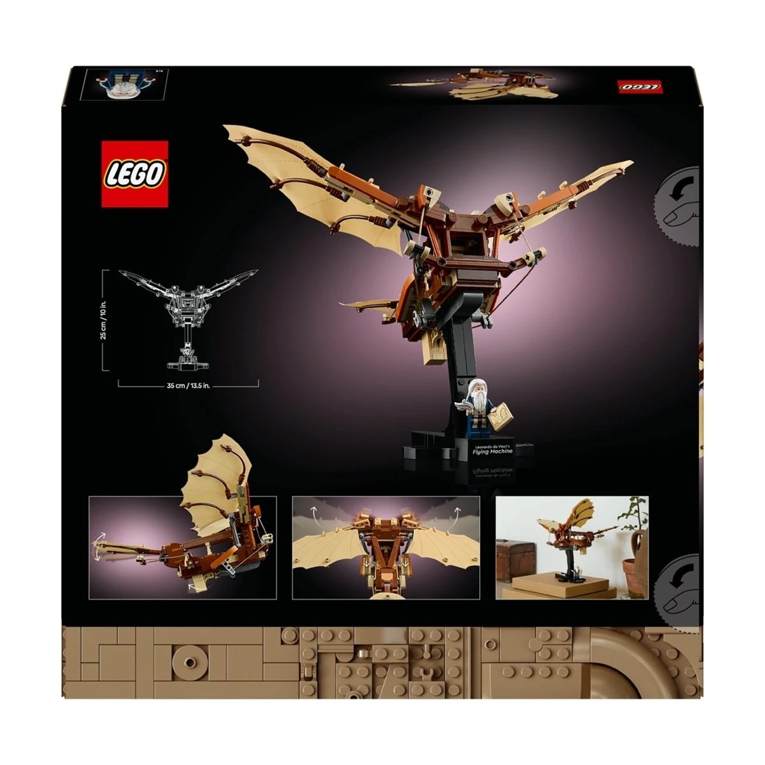 10 LEGO Icons Leonardo da Vinci's Flying Machine 10363, 10 of 10
