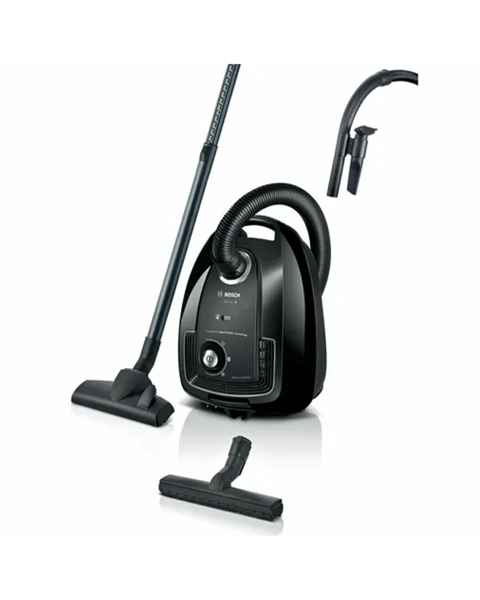 1 Bosch Series 4 Bagged Vacuum Cleaner Black, 1 of 5