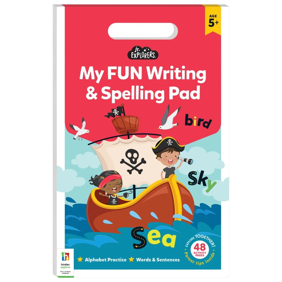 1 Jr. Explorers: My Fun Writing and Spelling Pad - Book, 1 of 4