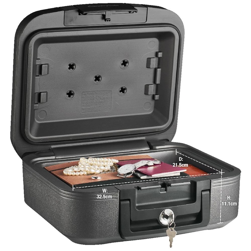 3 Sentry Safe 7.8L Fire and Water Resistant Chest, 3 of 5