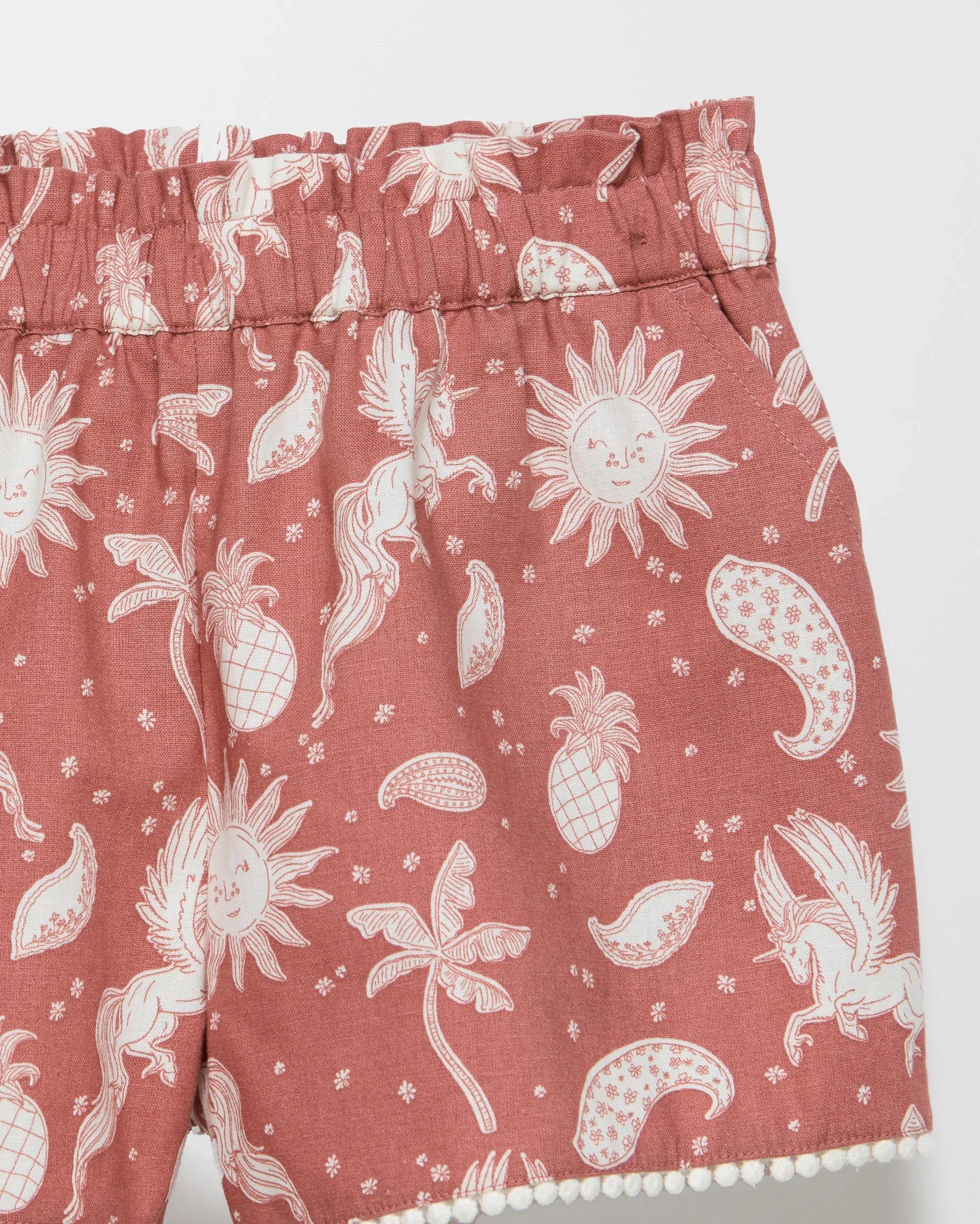 7 Target Woven Shorts BROWN UNICORN, 7 of 7