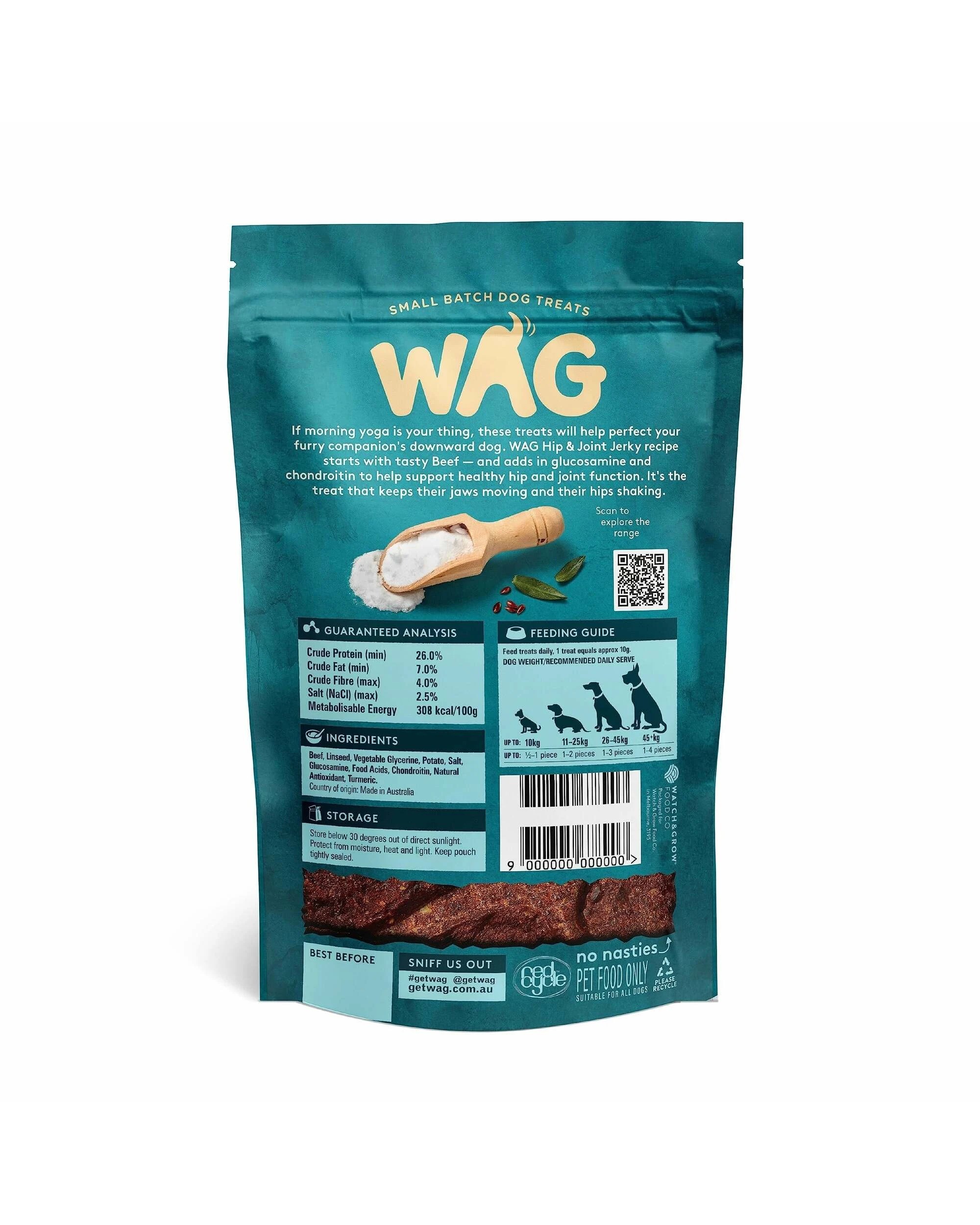 2 Wag Beef Jerky Hip & Joint 10pc, 2 of 2