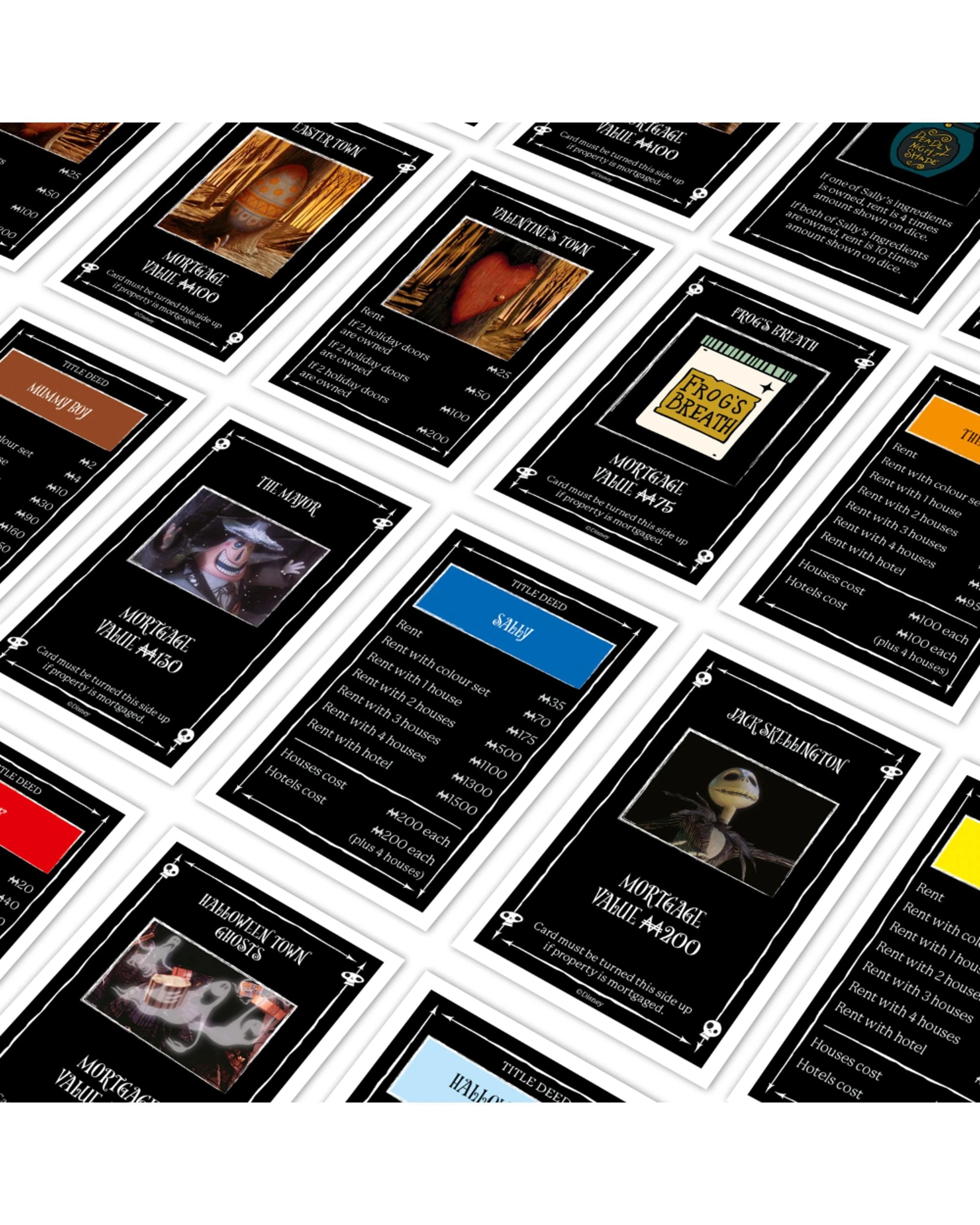 6 Monopoly The Nightmare Before Christmas Edition Board Game, 6 of 7