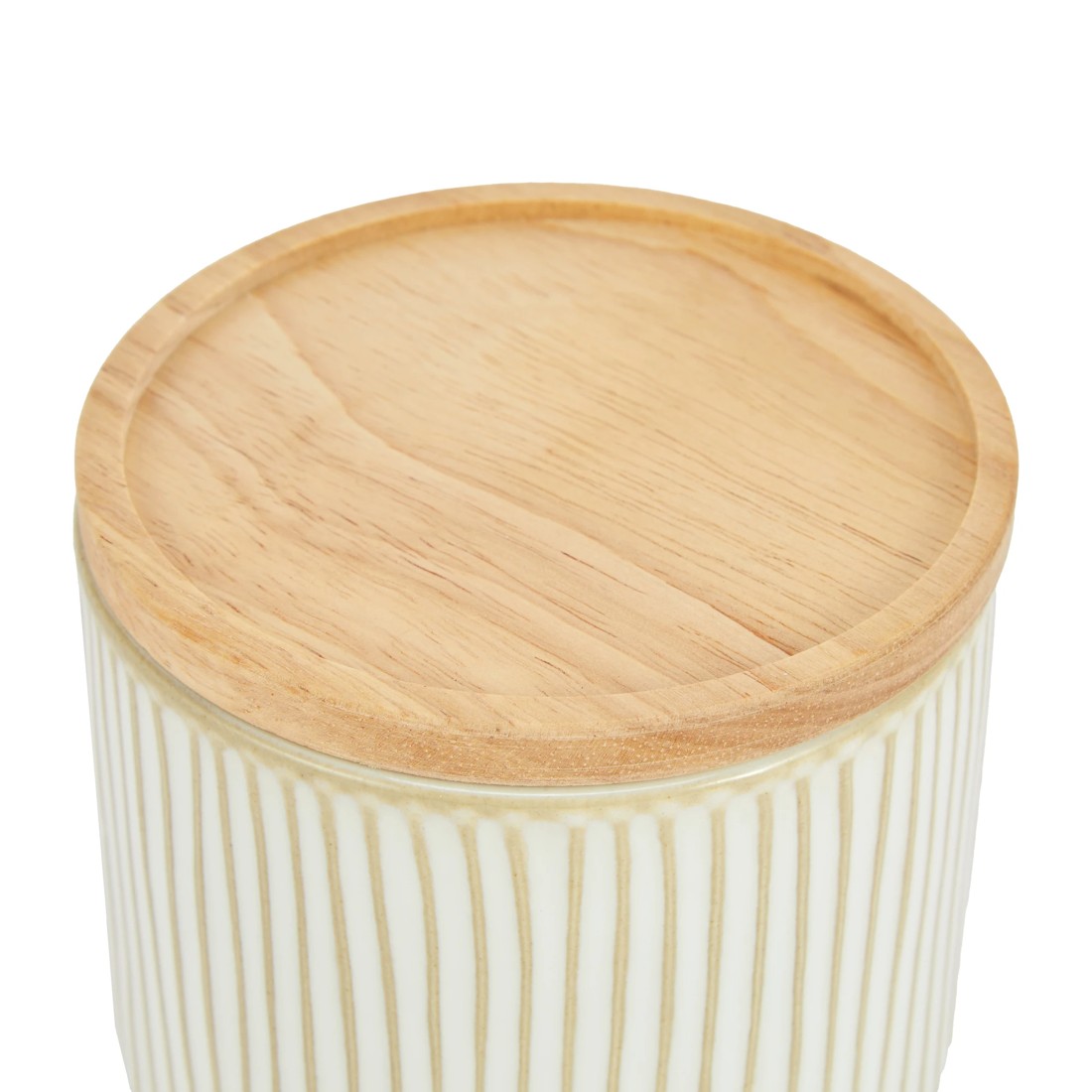 4 Small Linear Glazed Canister, 4 of 6