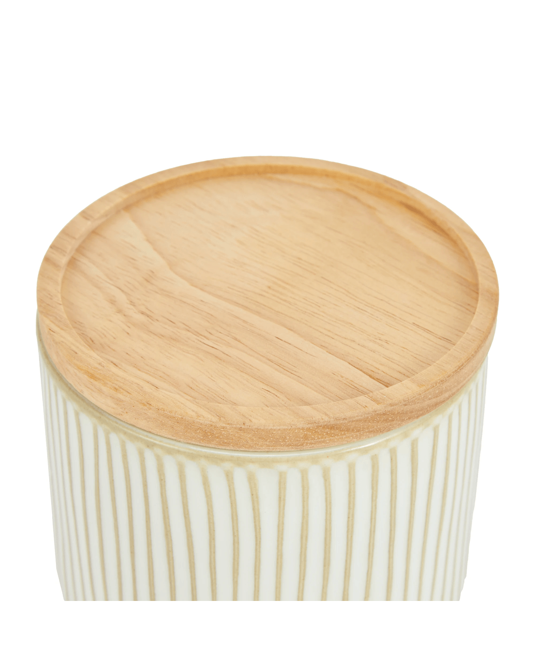 4 Small Linear Glazed Canister, 4 of 6