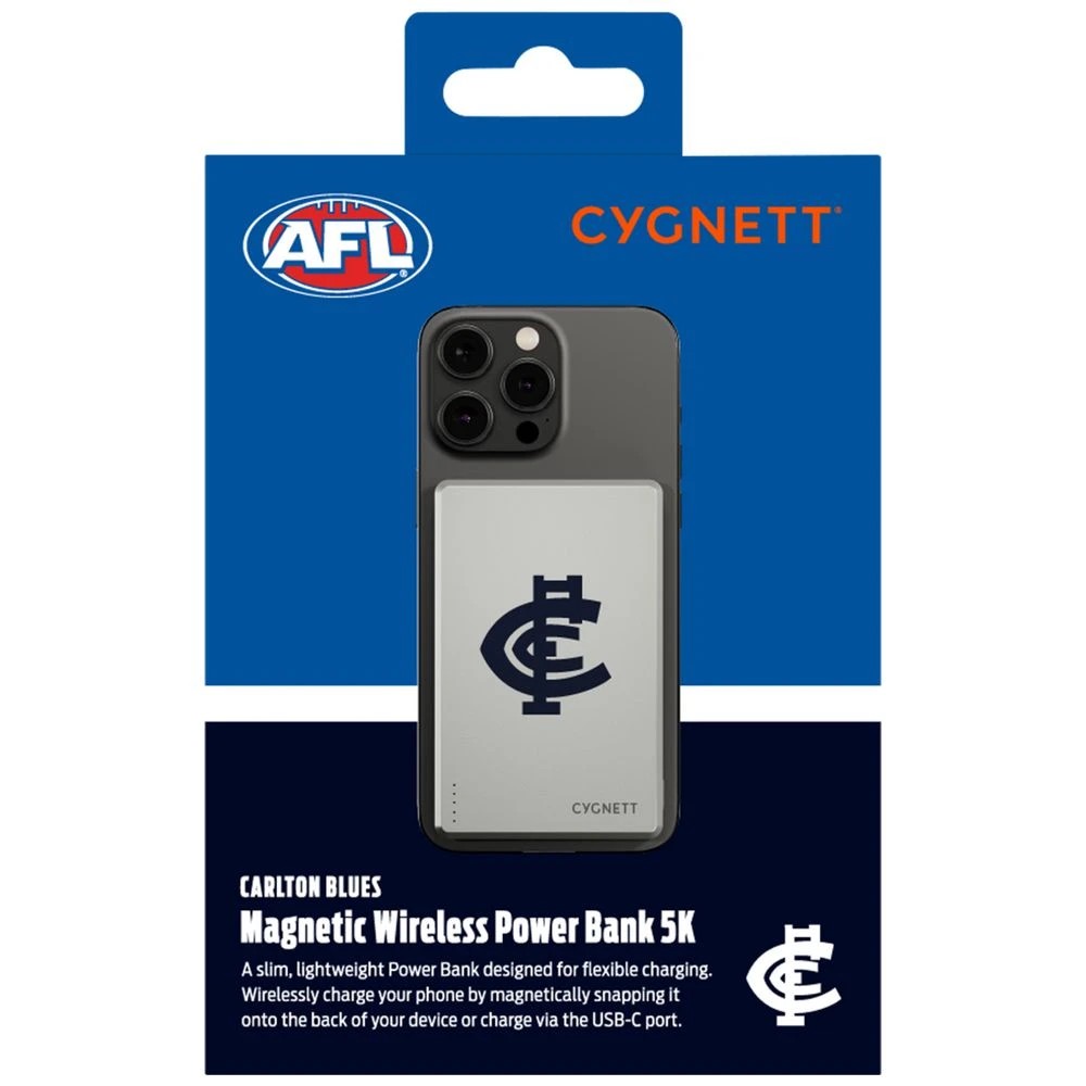 6 Cygnett 5000mAh Magslim Powerbank Carlton Blues, 6 of 6