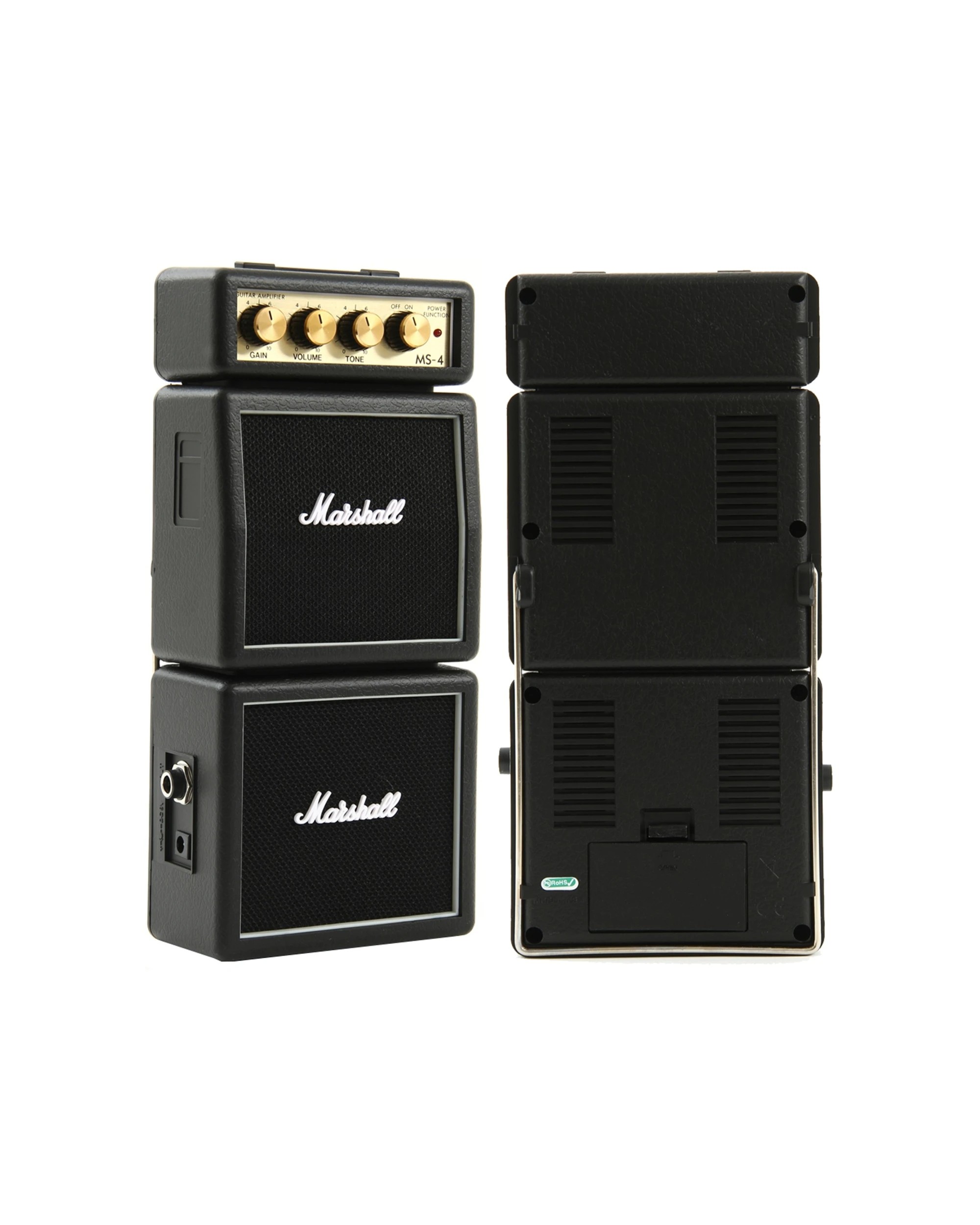 2 Marshall Portable Micro Amplifier Amp Speaker For Electric Guitar - Black, 2 of 3
