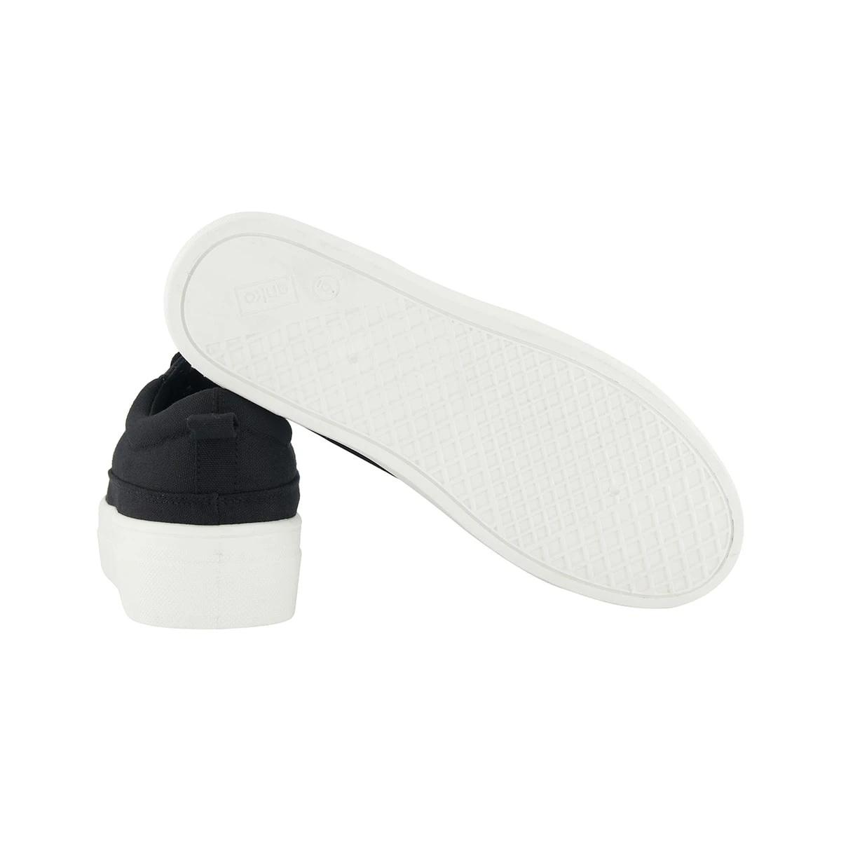 5 Canvas Flatform Sneakers Black, 5 of 5