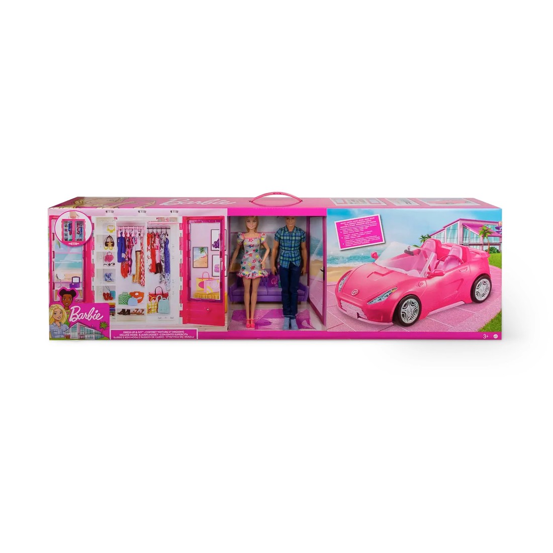 1 Barbie Ultimate Closet & Convertible Vehicle Playset, 1 of 5