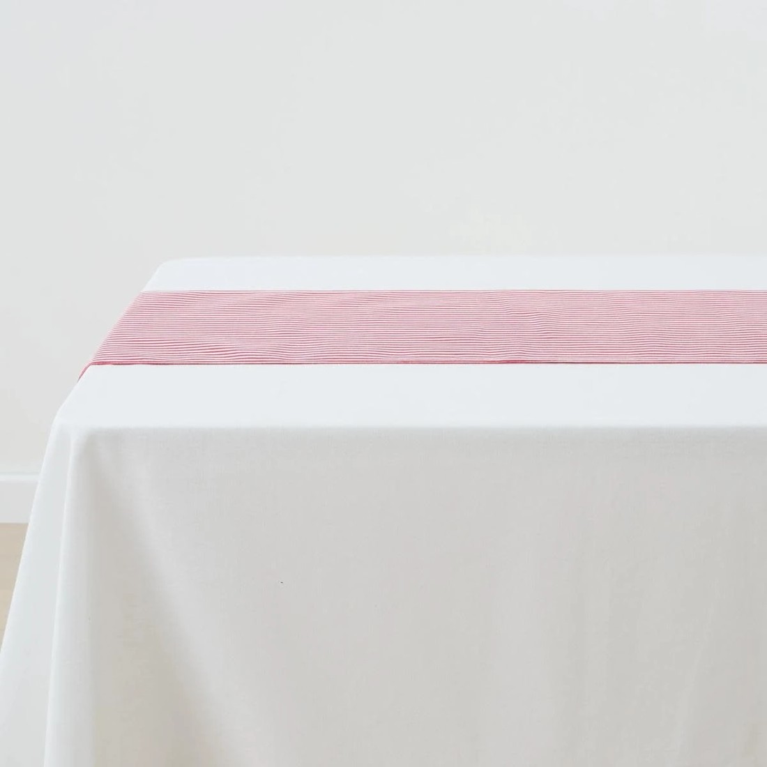3 Red Stripe Table Runner, 3 of 5
