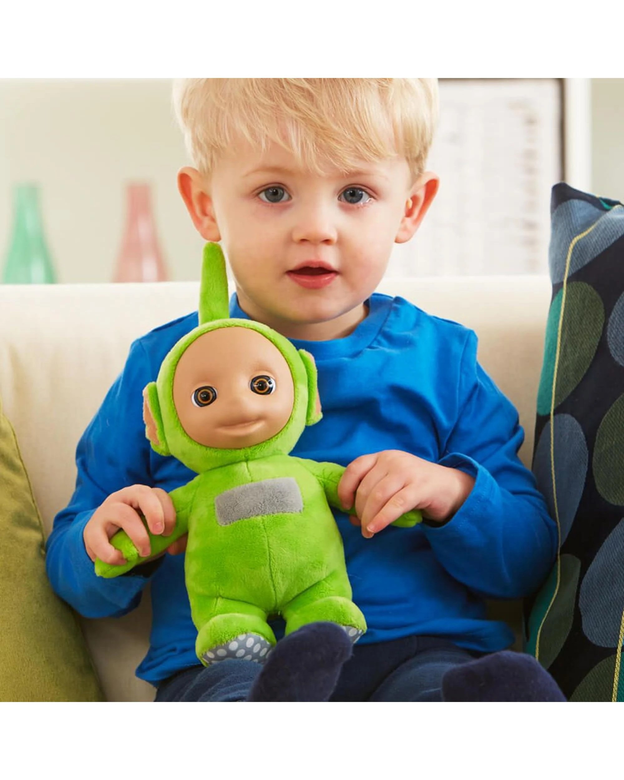 3 Teletubbies Talking Dipsy 30cm Plush - Green, 3 of 4