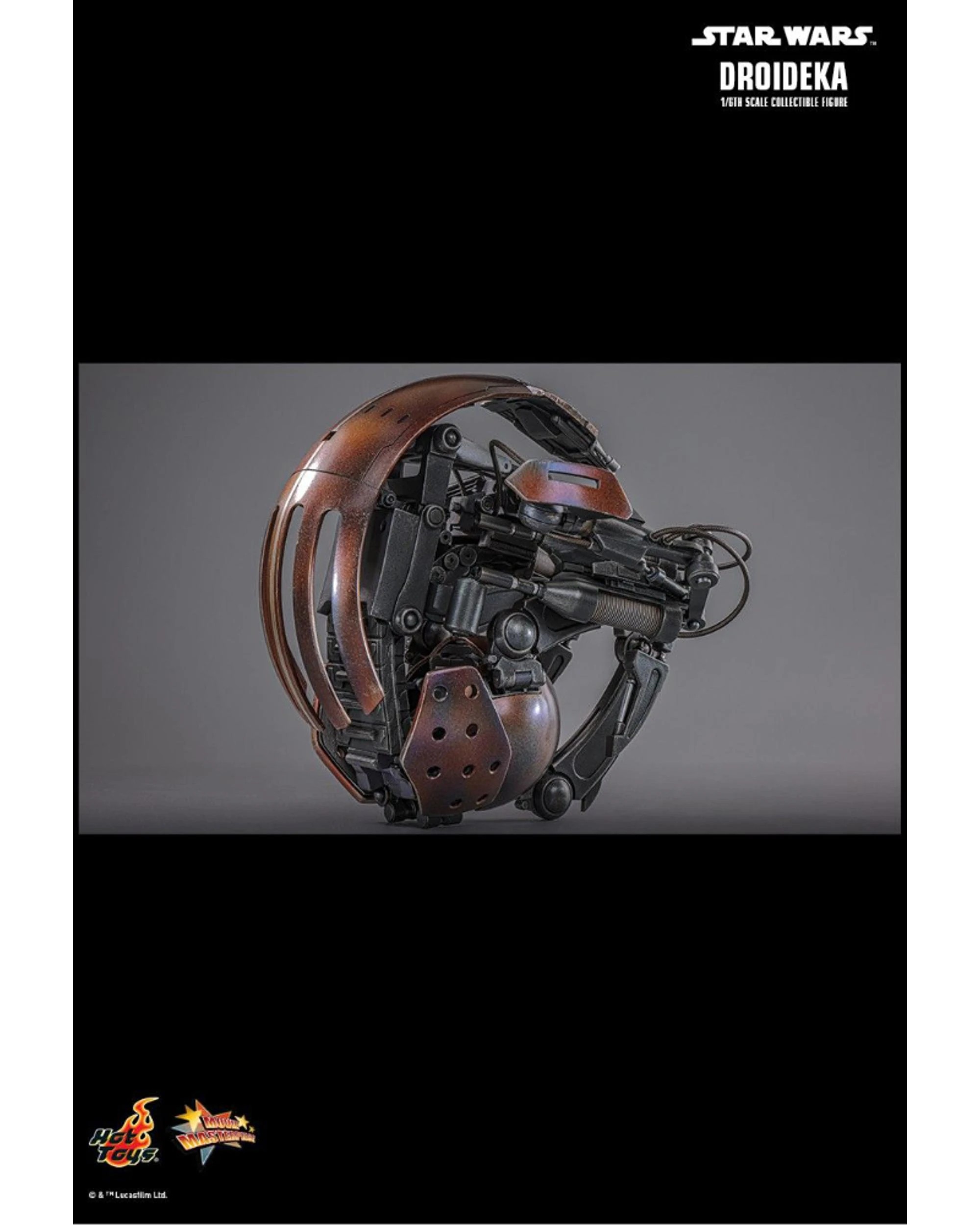 6 Hot Toys Star Wars Episode 1 The Phantom Menace Droideka 1:6 Scale Collectible Action Figure, 6 of 9