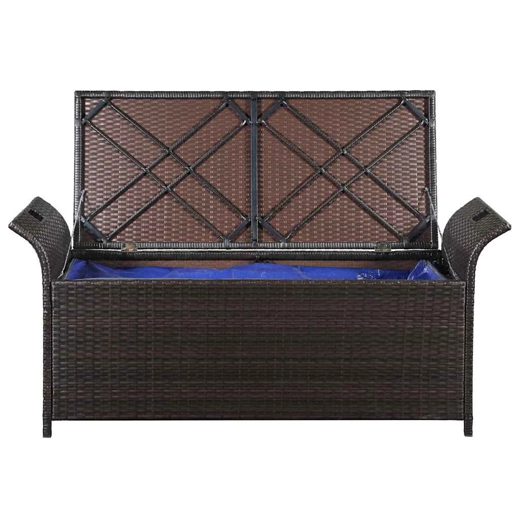 6 vidaXL Storage bench Storage - Brown, 6 of 7