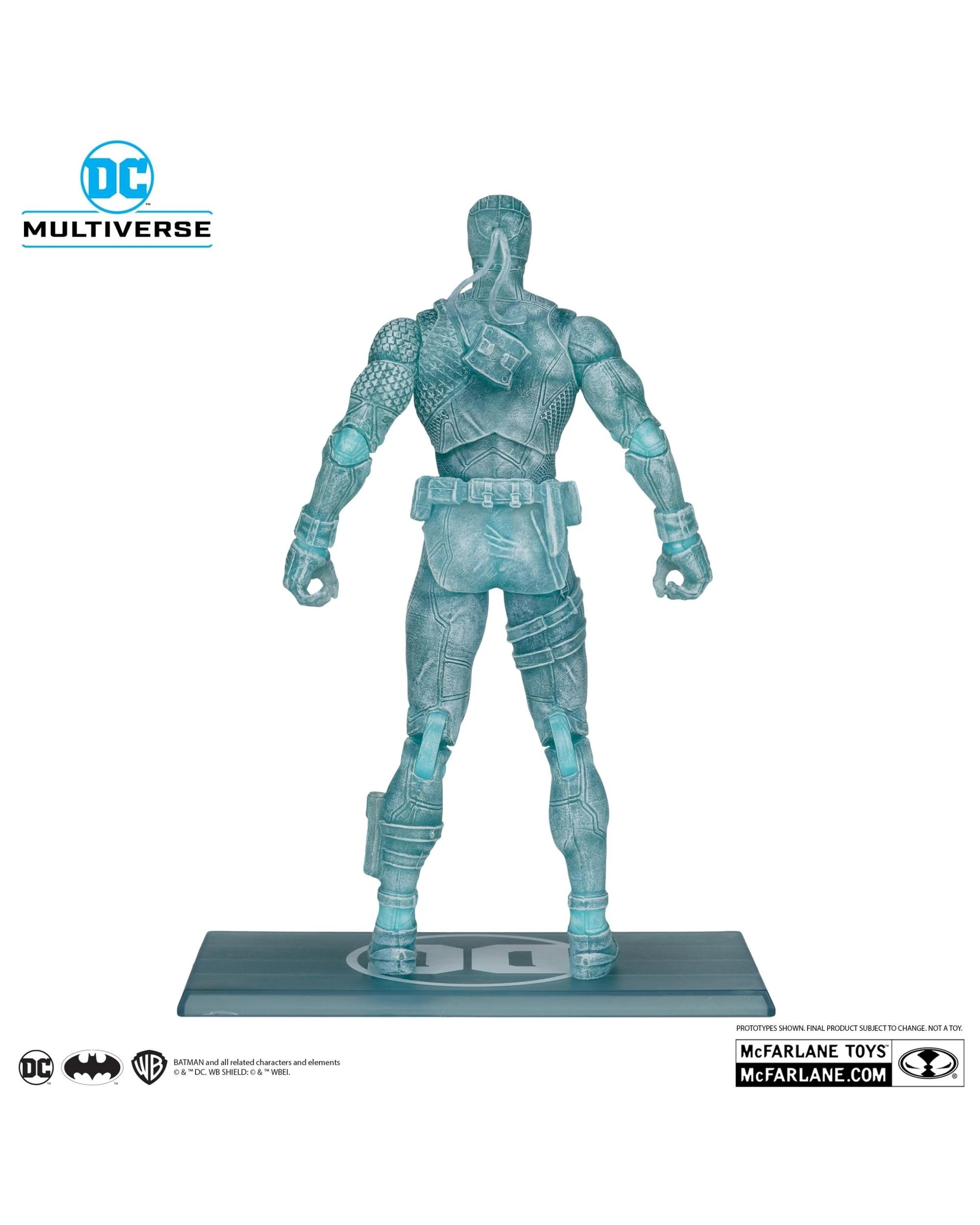 7 McFarlane DC Multiverse Deathstroke - DC Rebirth -  Frostbite Edition 7 inch Action Figure Gold Label Figure, 7 of 9