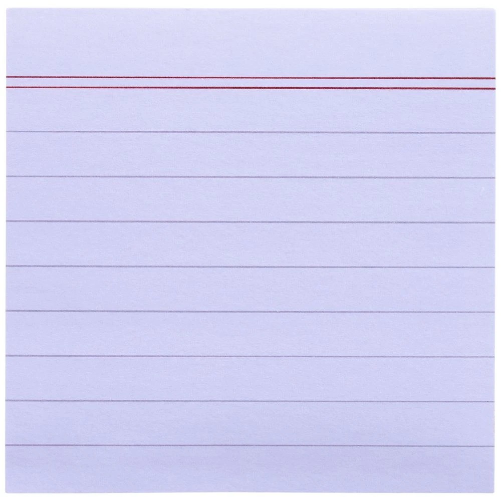 2 J.Burrows Fully Adhesive Notes 76x76mm Purple, 2 of 3