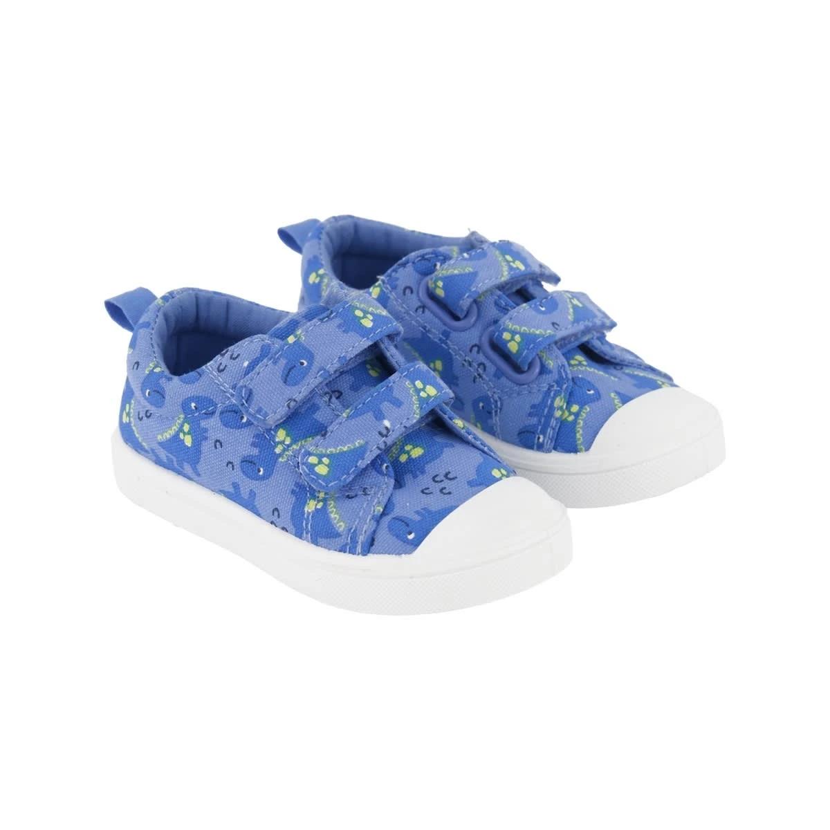 4 Baby Casual Shoes T Rex Blue, 4 of 5