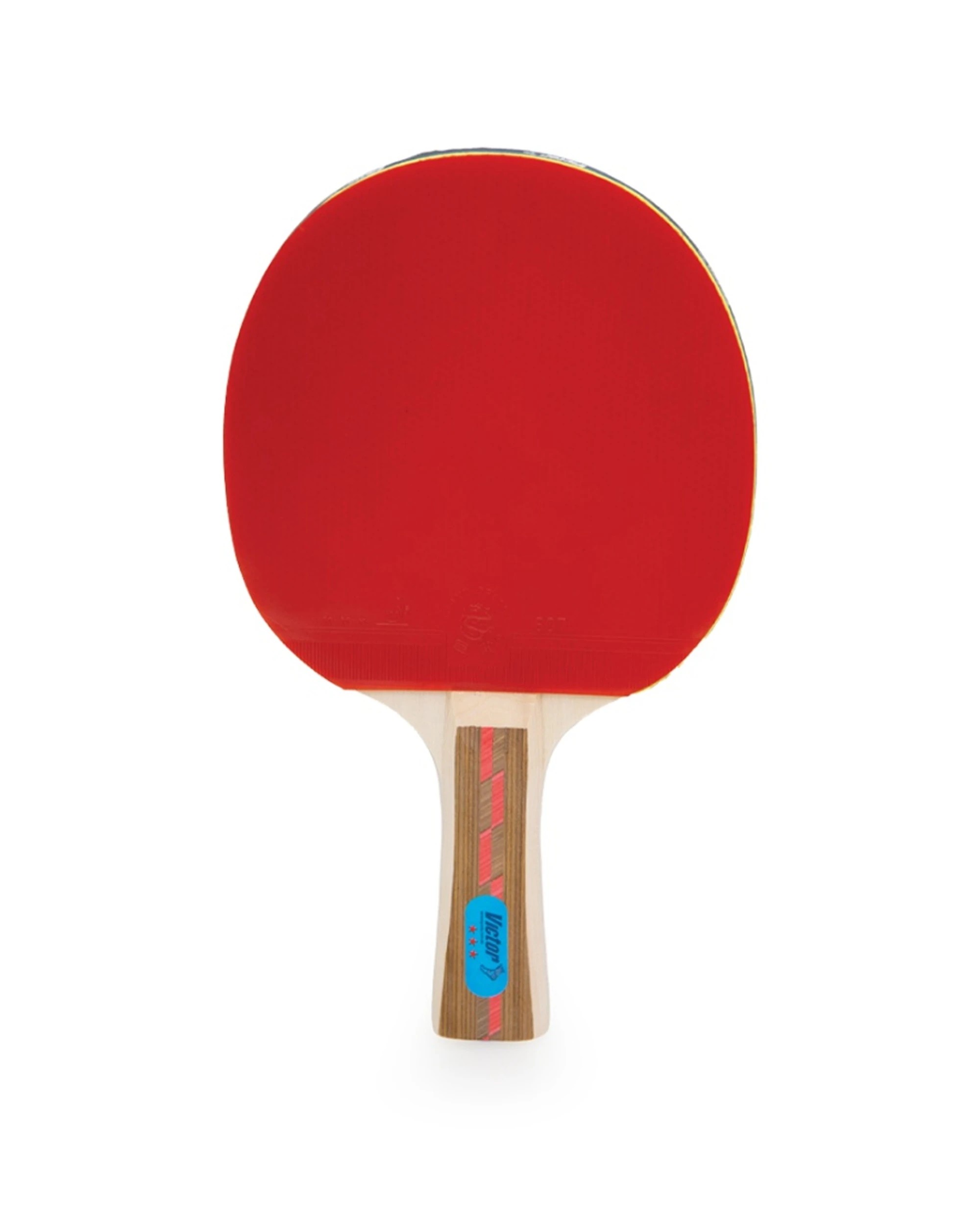 1 Victor Sports Table Tennis Bat Superspin 3 Star Hard Plywood Rubber 5mm - Multi, 1 of 4
