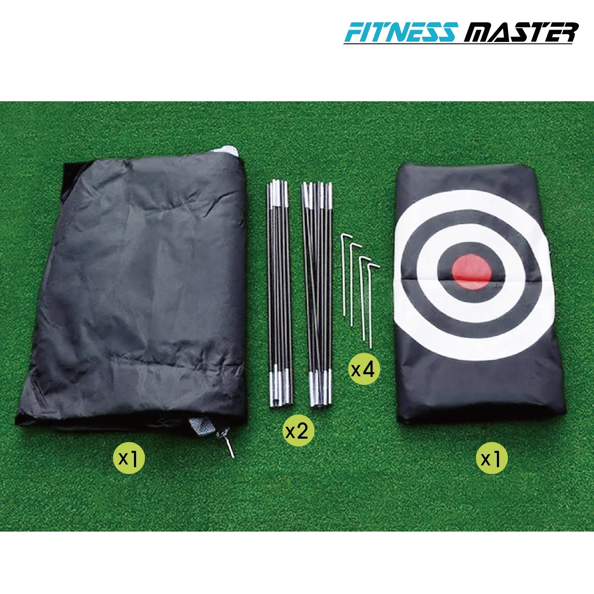 7 Elora Fitness Master 3m Golf Practice Net Training Hitting Net Chipping Cage Carry Bag, 7 of 7