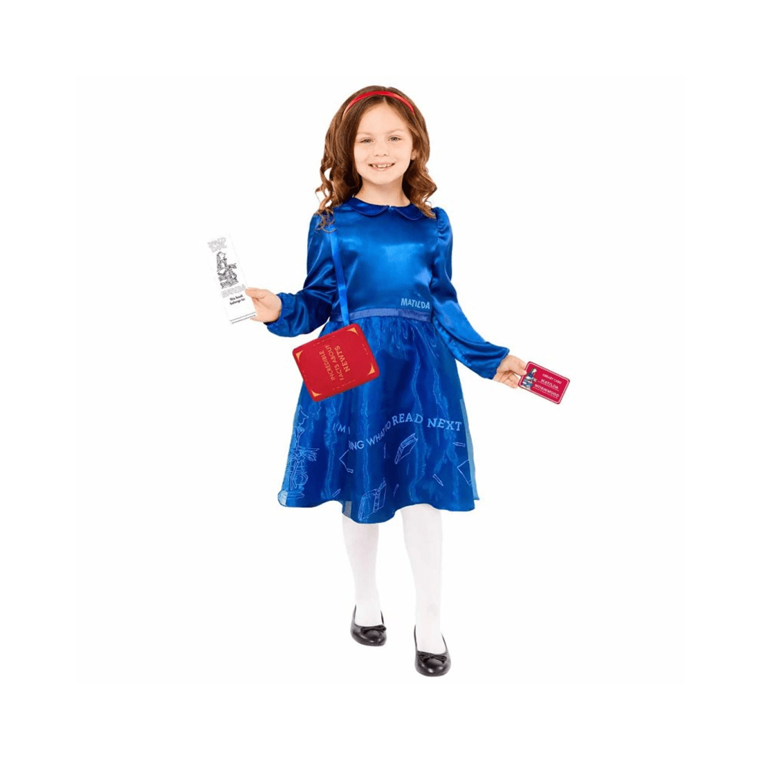 1 Amscan Inc. Roald Dahl Matilda Classic Child Costume Size 4-6 Years, 1 of 3