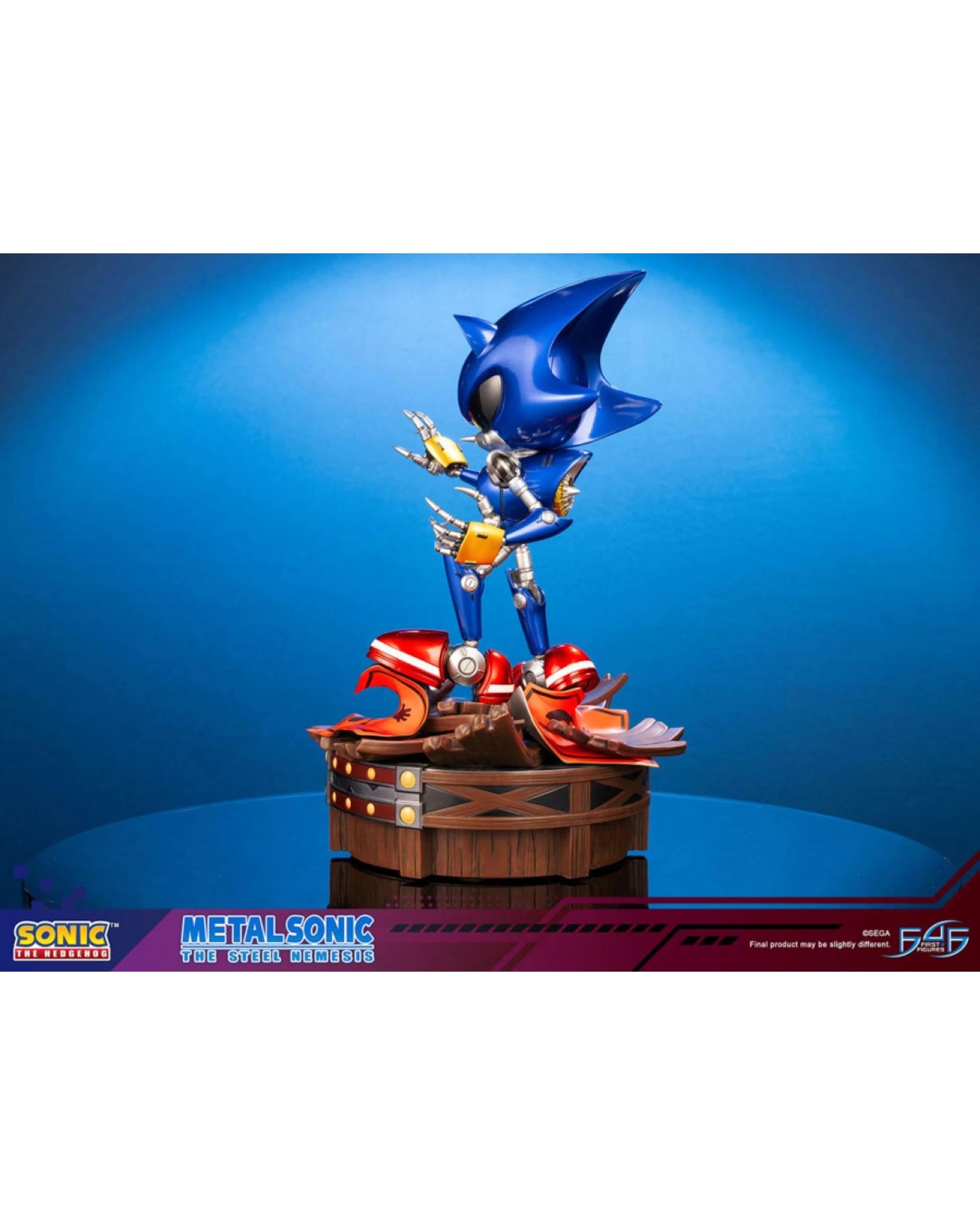 5 Sonic the Hedgehog Metal Sonic PVC Statue Standard Edition, 5 of 9
