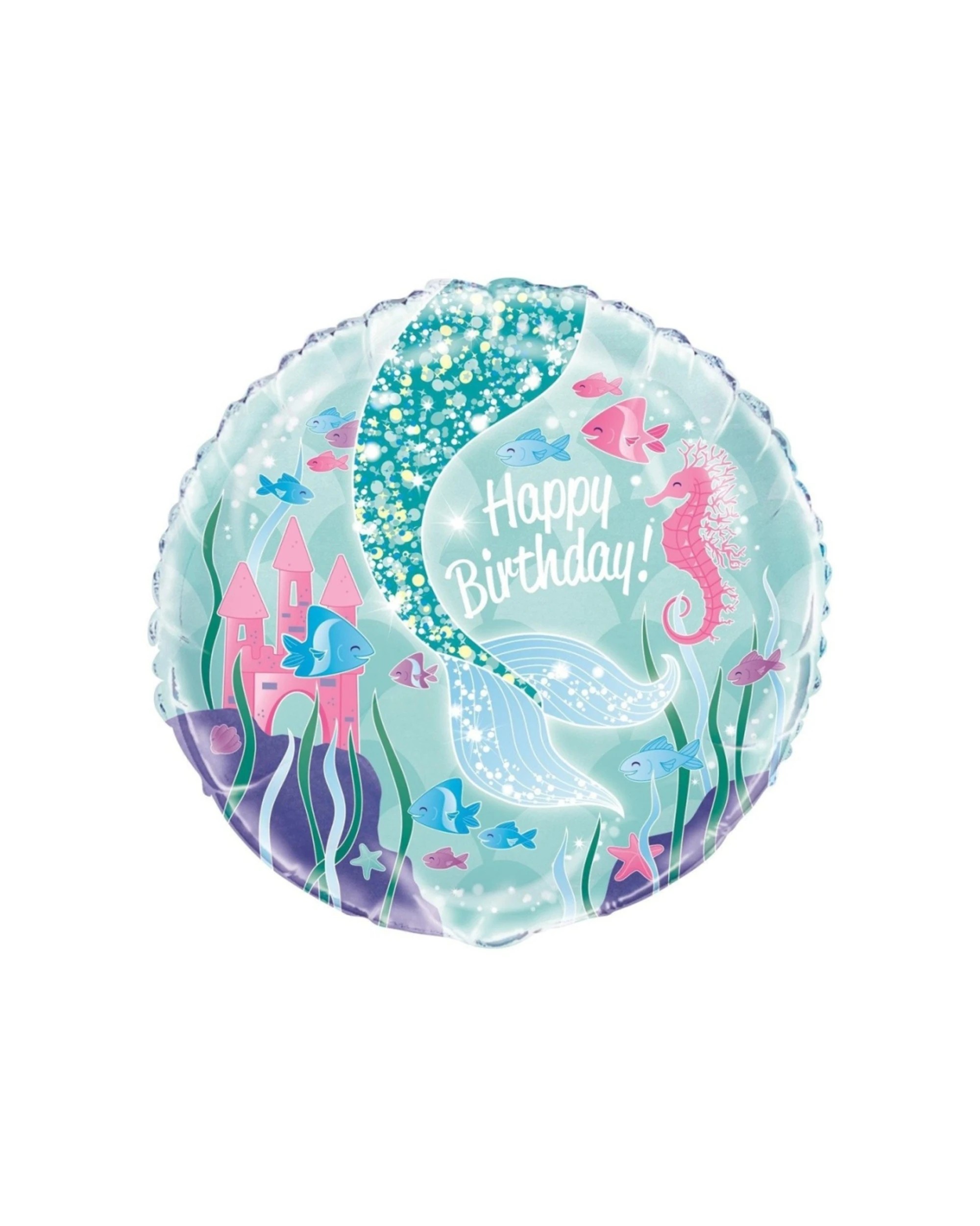 1 Meteor Party Foil Balloon Event Decoration Mermaid 45cm - Multi, 1 of 1