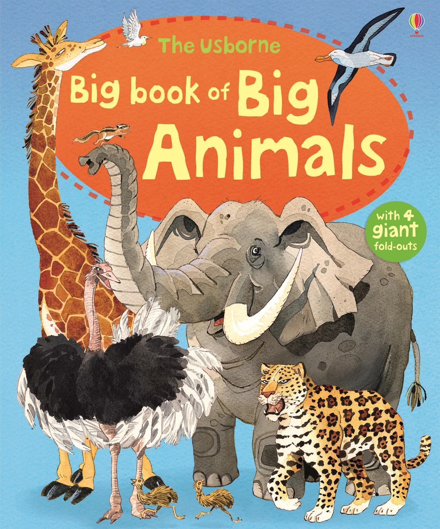 1 The Usborne Big Book of Big Animals by Hazel Maskell - Book, 1 of 1