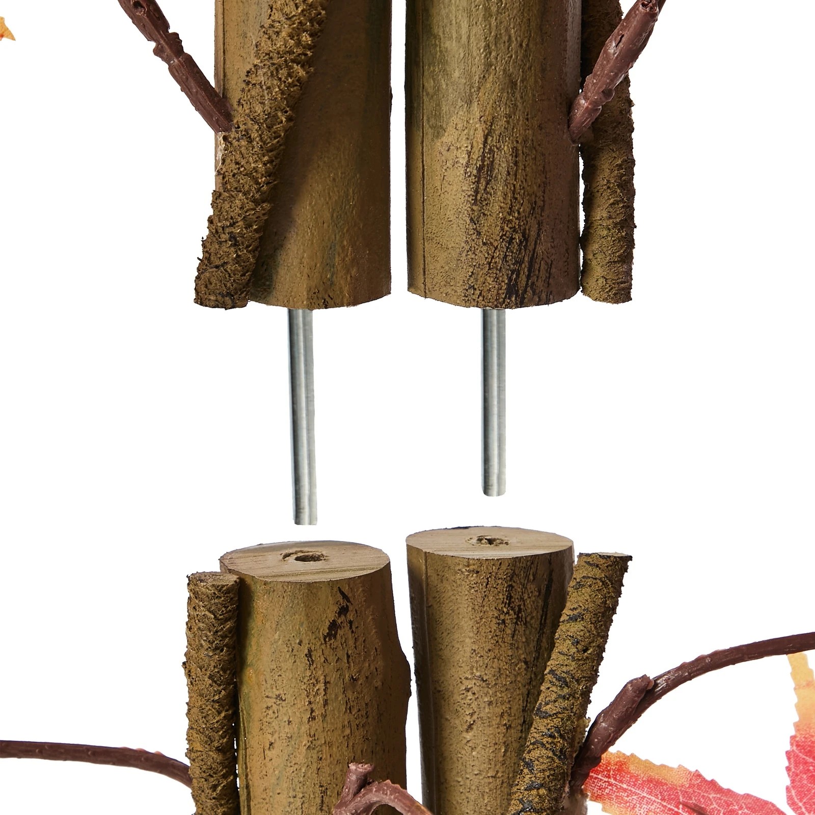 9 Livsip 2 Pack Artificial Red Maple Tree 180cm Potted Faux Plant Home Decor, 9 of 9