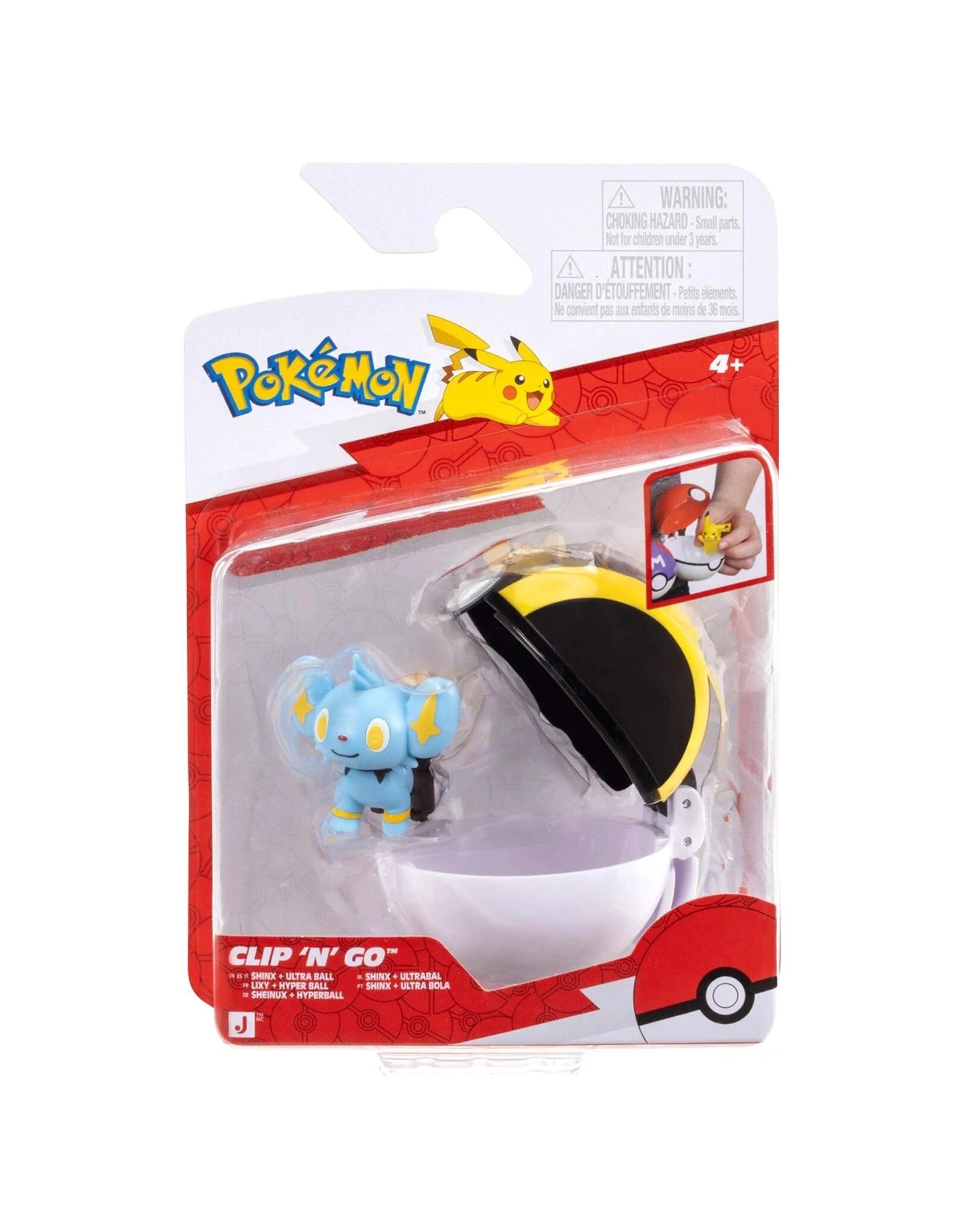 1 Pokemon Clip 'N' Go Shinx + Ultra Ball, 1 of 3