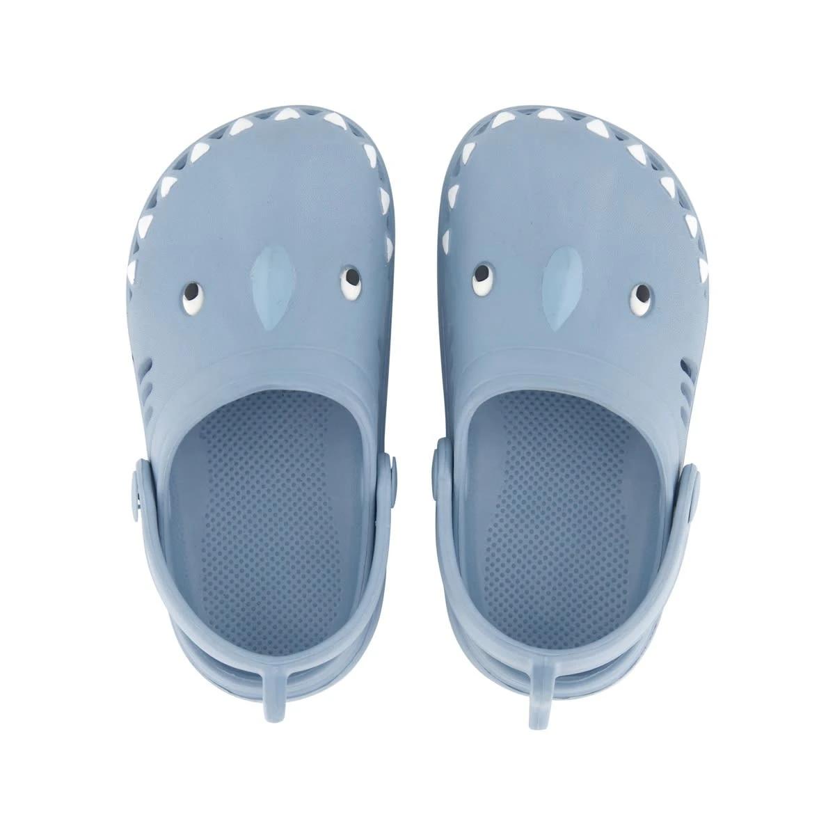 3 Junior Novelty Clogs STONE BLUE, 3 of 4