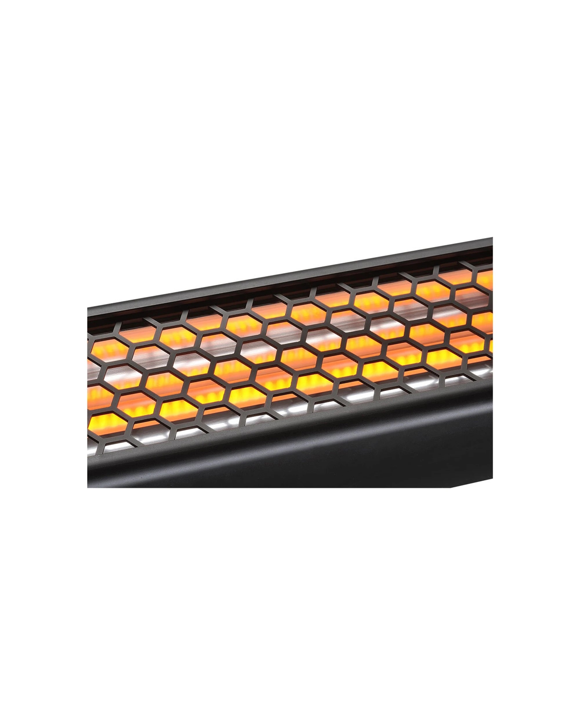 4 Heatstrip 2200W 9.2A 60Hz IPX5 Intense Heater & 2pc 30cm Heater Mount Poles - Black, 4 of 7