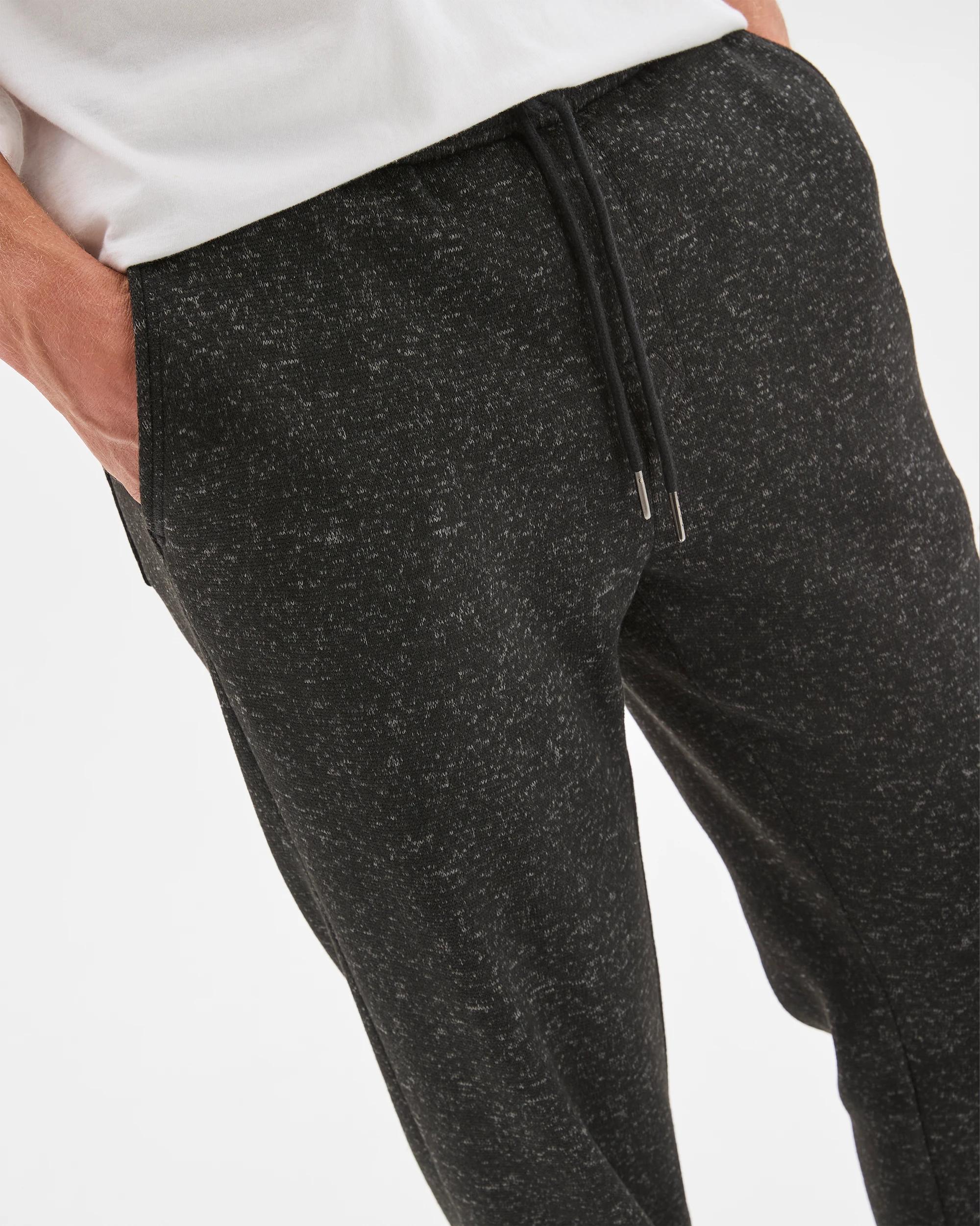 5 Target Man Cuffed Full Length Trackpants BLACK MARLE, 5 of 6
