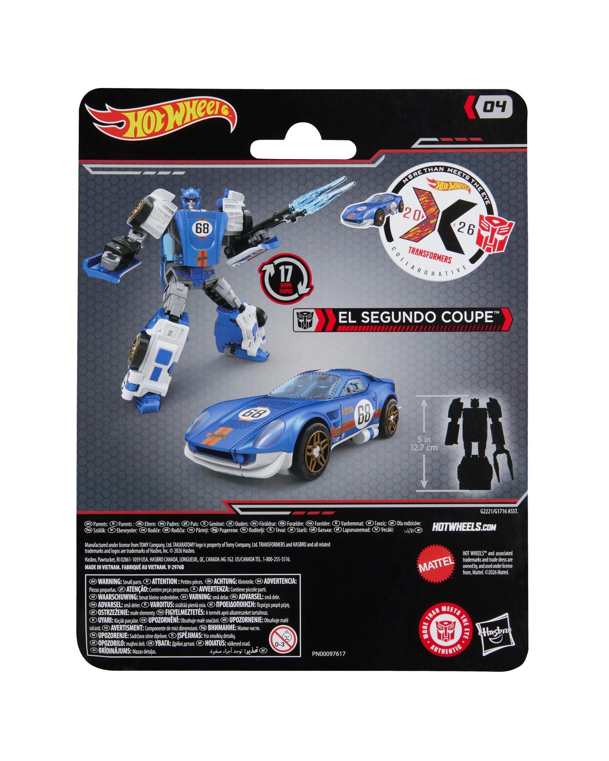 6 Transformers Collaborative Hot Wheels x Transformers El Segundo Coupe Action Figure, 6 of 9