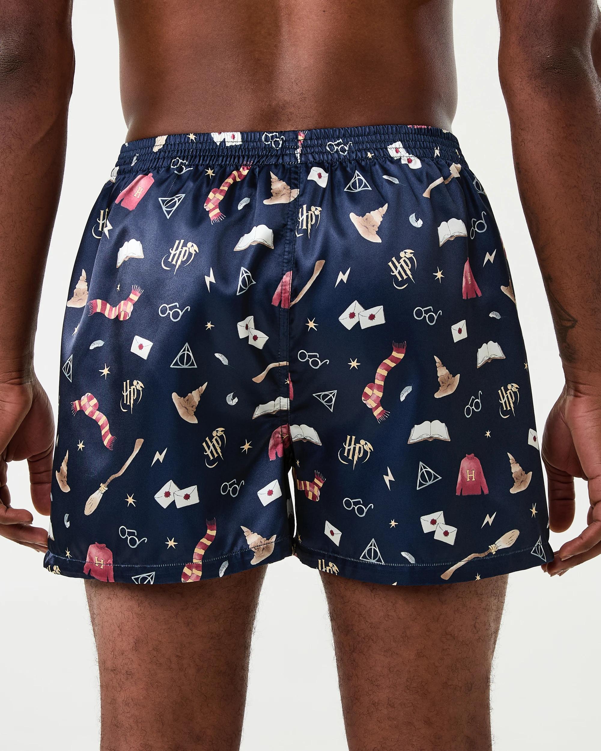 3 Harry Potter License Boxers Nvy Hp, 3 of 5