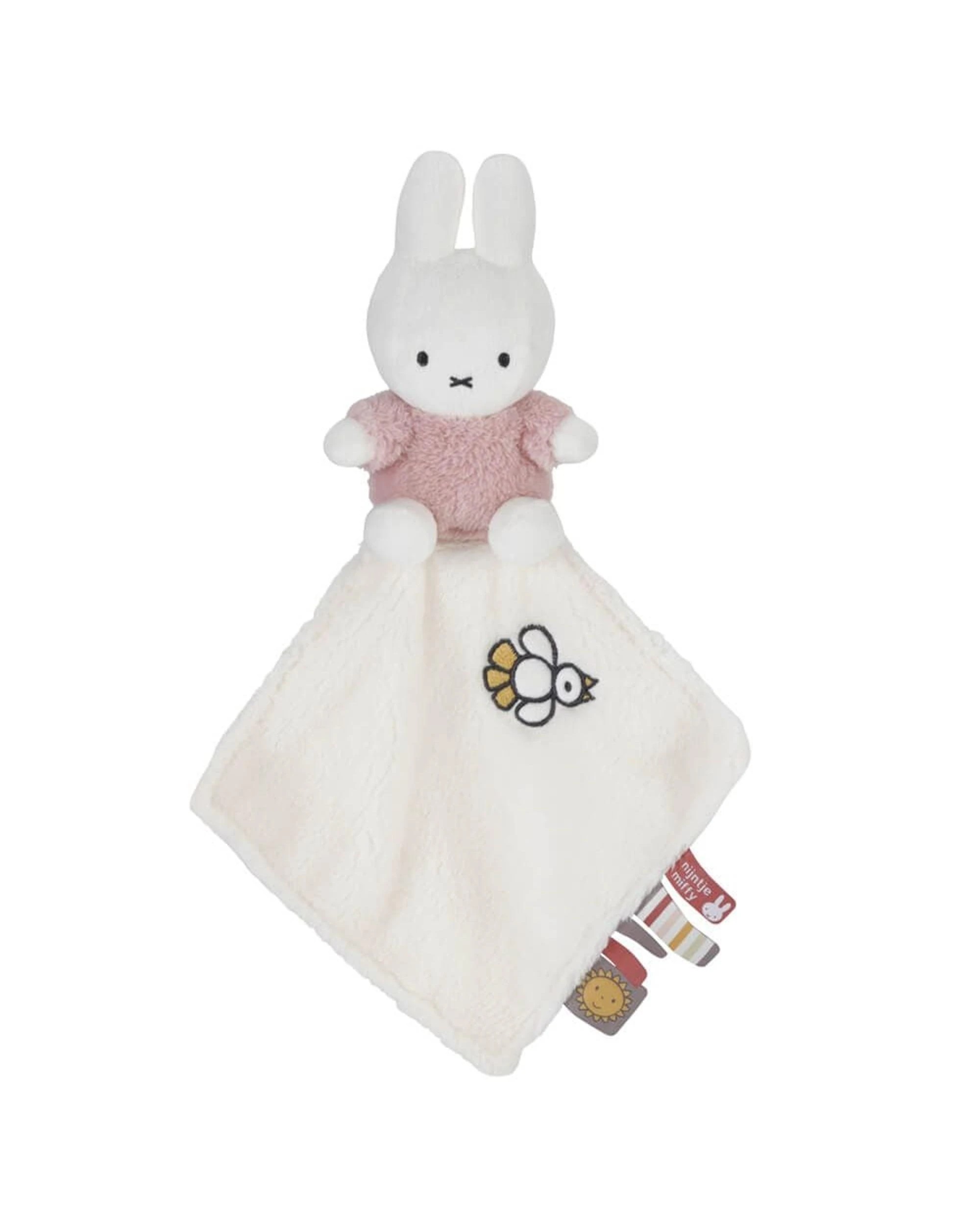 2 Miffy Fluffy Cuddle Cloth - Pink, 2 of 6