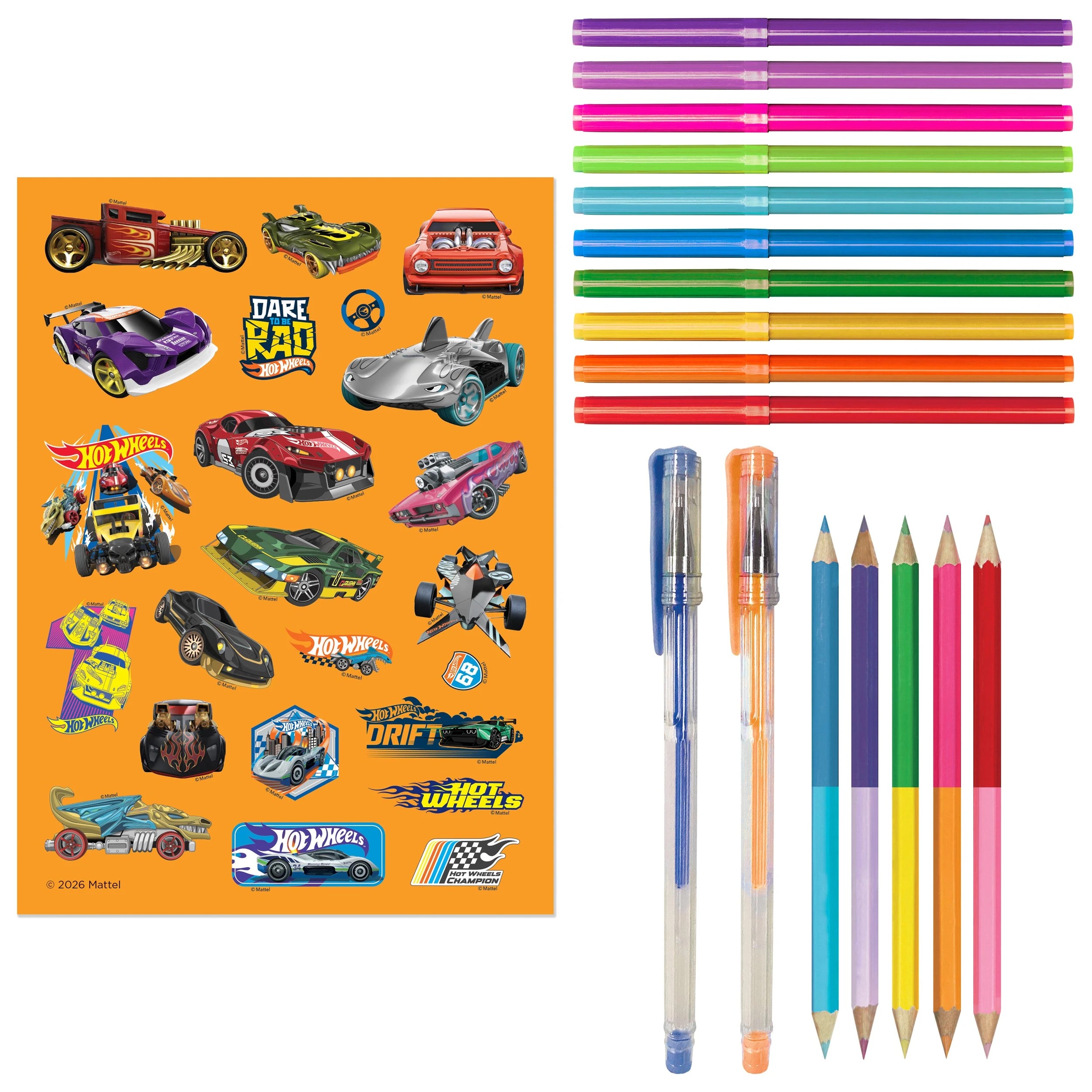 3 Hot Wheels Colouring Carry Case, 3 of 7