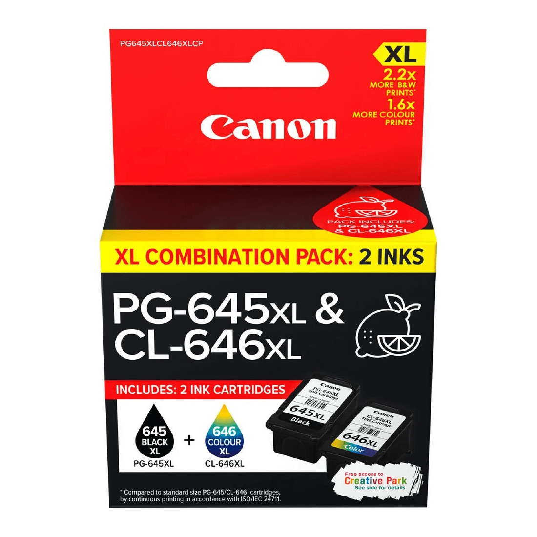 1 Canon 645/646 XL Ink Cartridge Value Pack, 1 of 6