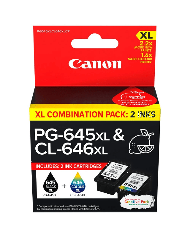 Canon 645/646 XL Ink Cartridge Value 