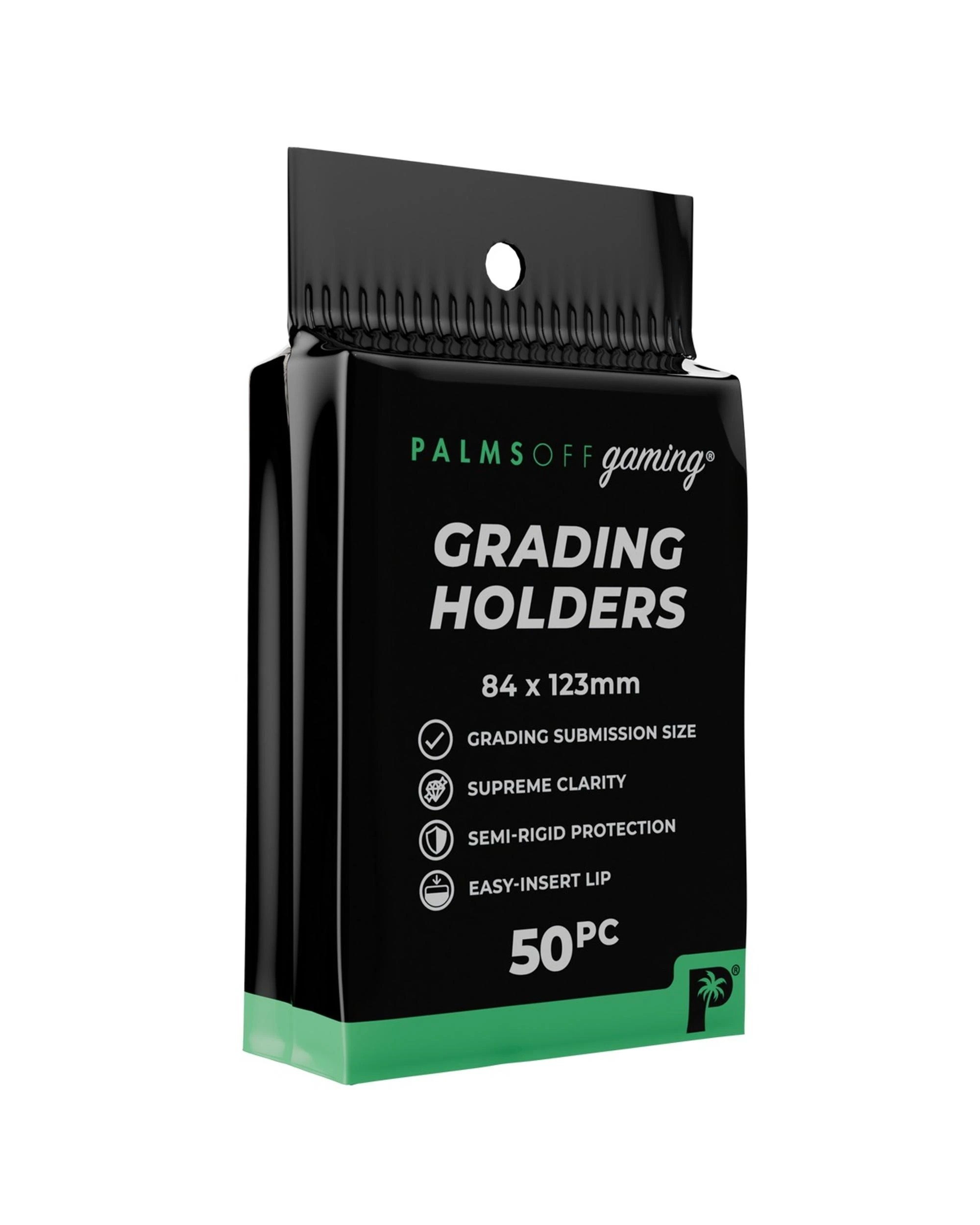 4 Palms Off Gaming Grading Holders Semi Rigid 200pc - Clear, 4 of 4