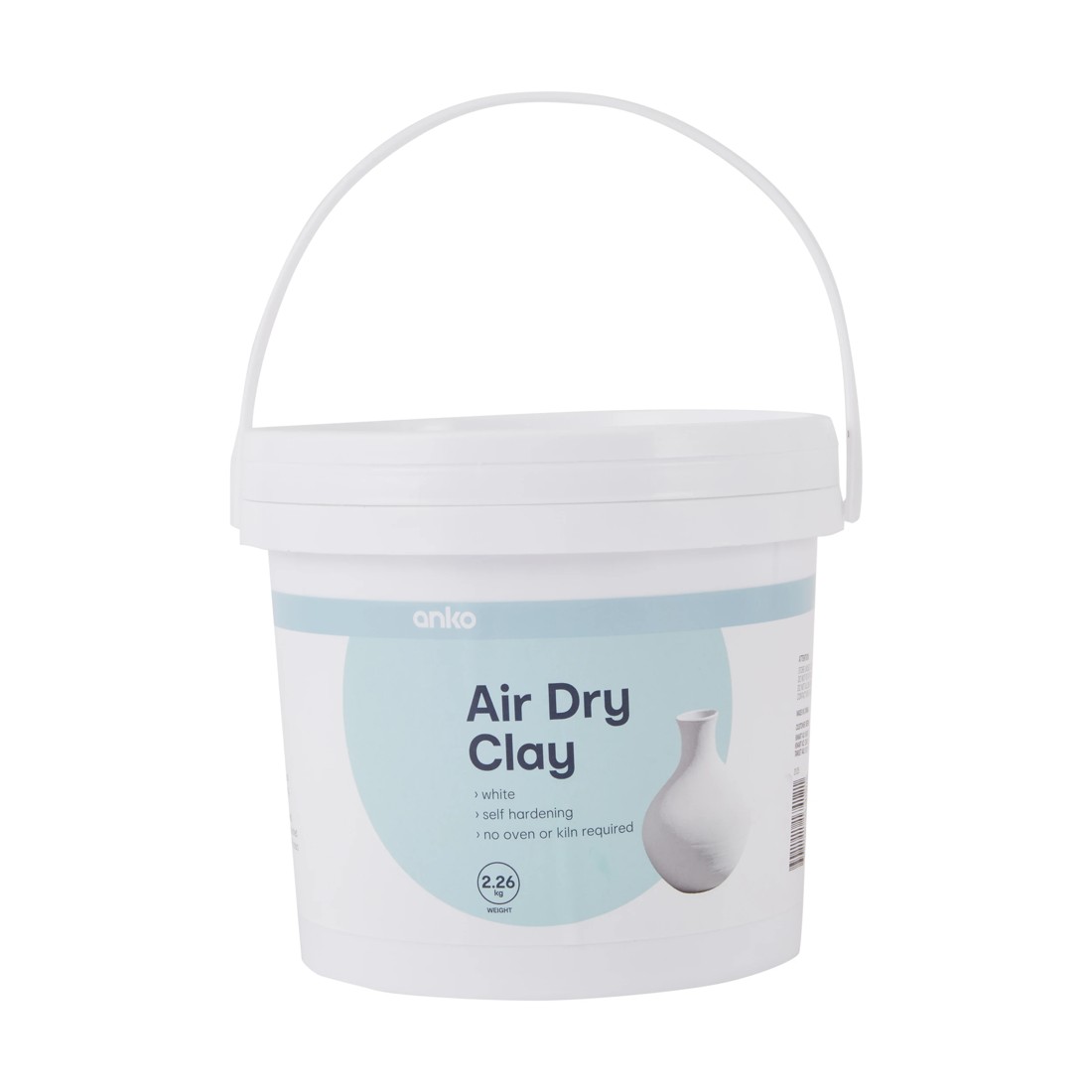 1 Air Dry Clay - White, 1 of 3