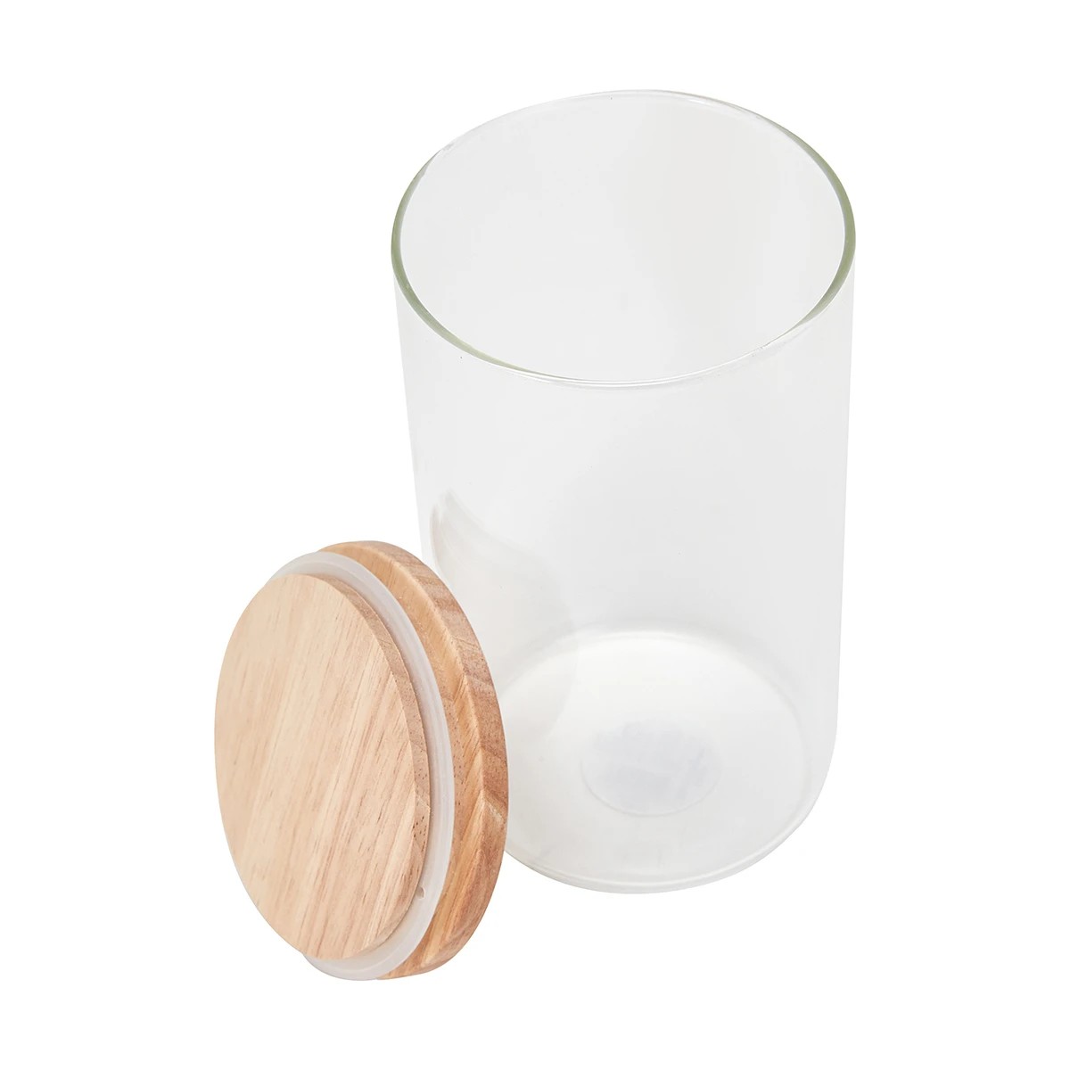 3 Large Glass Canister, 3 of 7